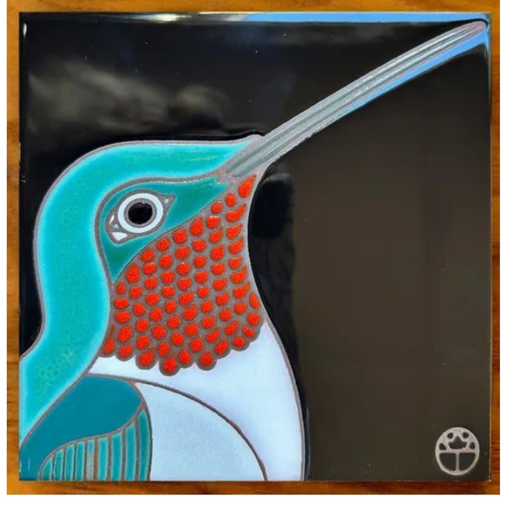 Carly Quinn Designs Art Tile - Wil Taylor - Hummingbird