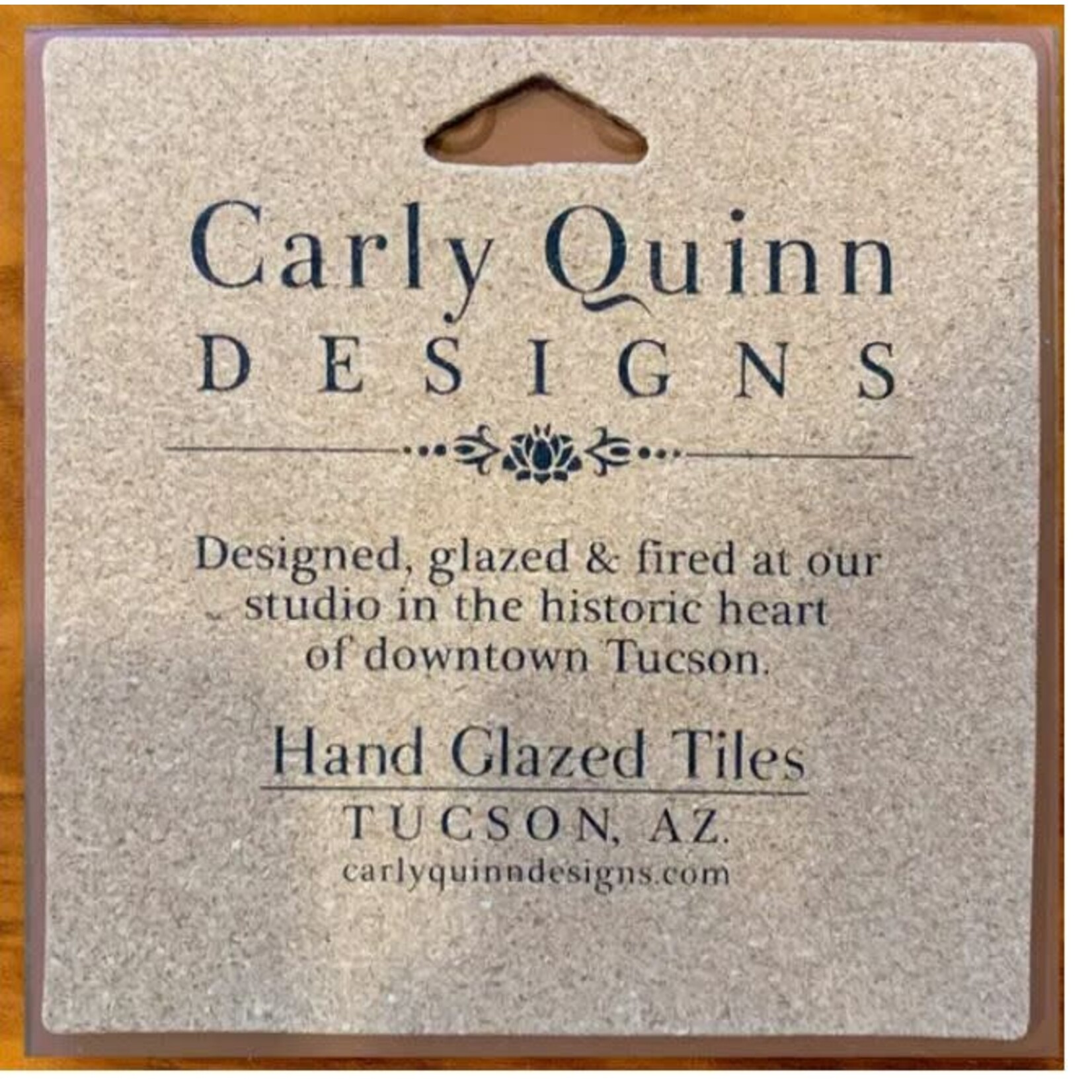 Carly Quinn Designs Art Tile - Wil Taylor - Lady Bug