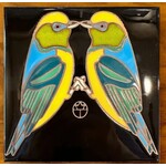 Carly Quinn Designs Art Tile - Wil Taylor - Lovebirds