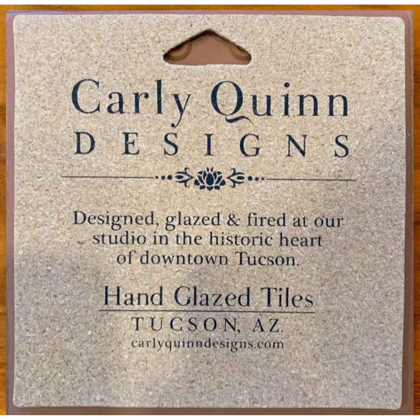 Carly Quinn Designs Art Tile - Wil Taylor - Wolfberry