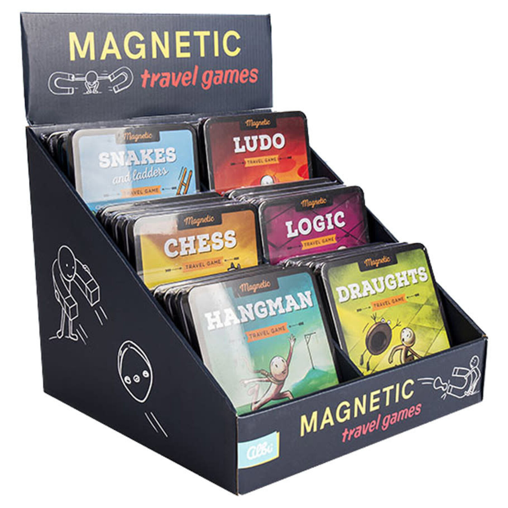 Alibi Magnetic Travel Game