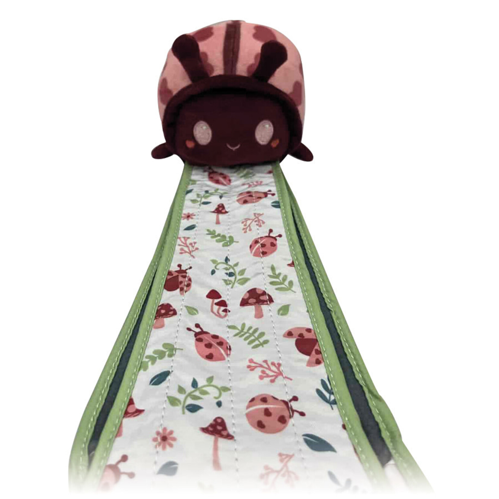 Plushiverse Plushie Tote Bag: Ladybugs and Toadstools