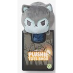 Tote Bag - Light Gray Wolf Plushie