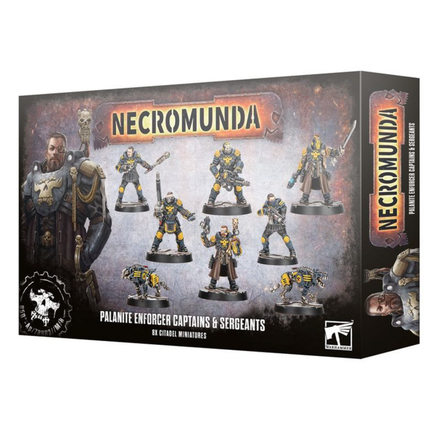 Necromunda: Palanite Enforcer Captains and Sergeants