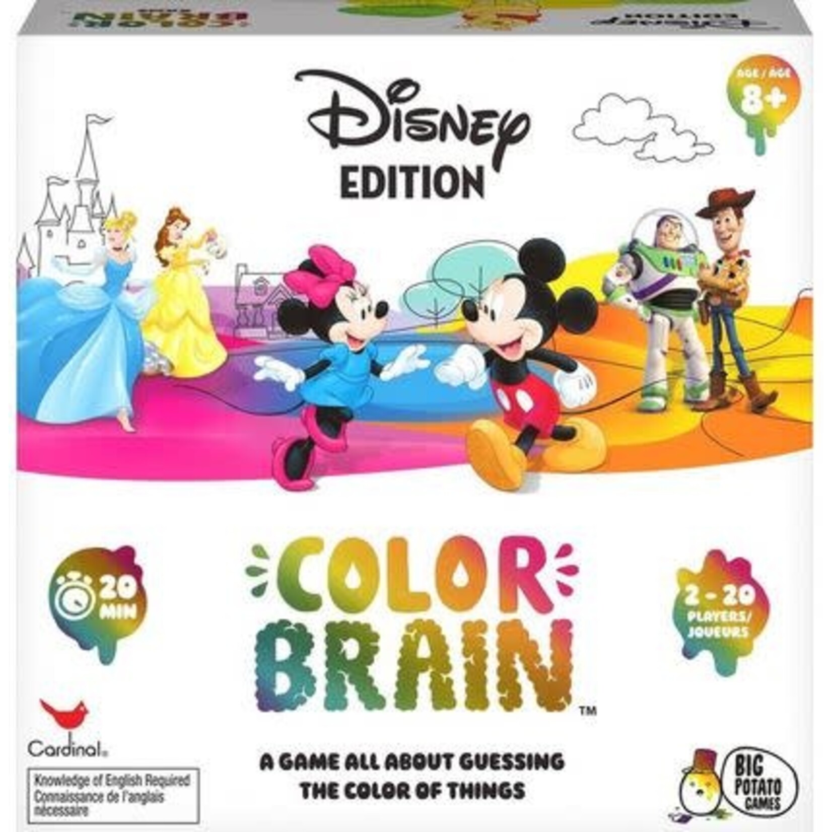 #10654 Color Brain: Disney Edition Dragon Cache Used Game