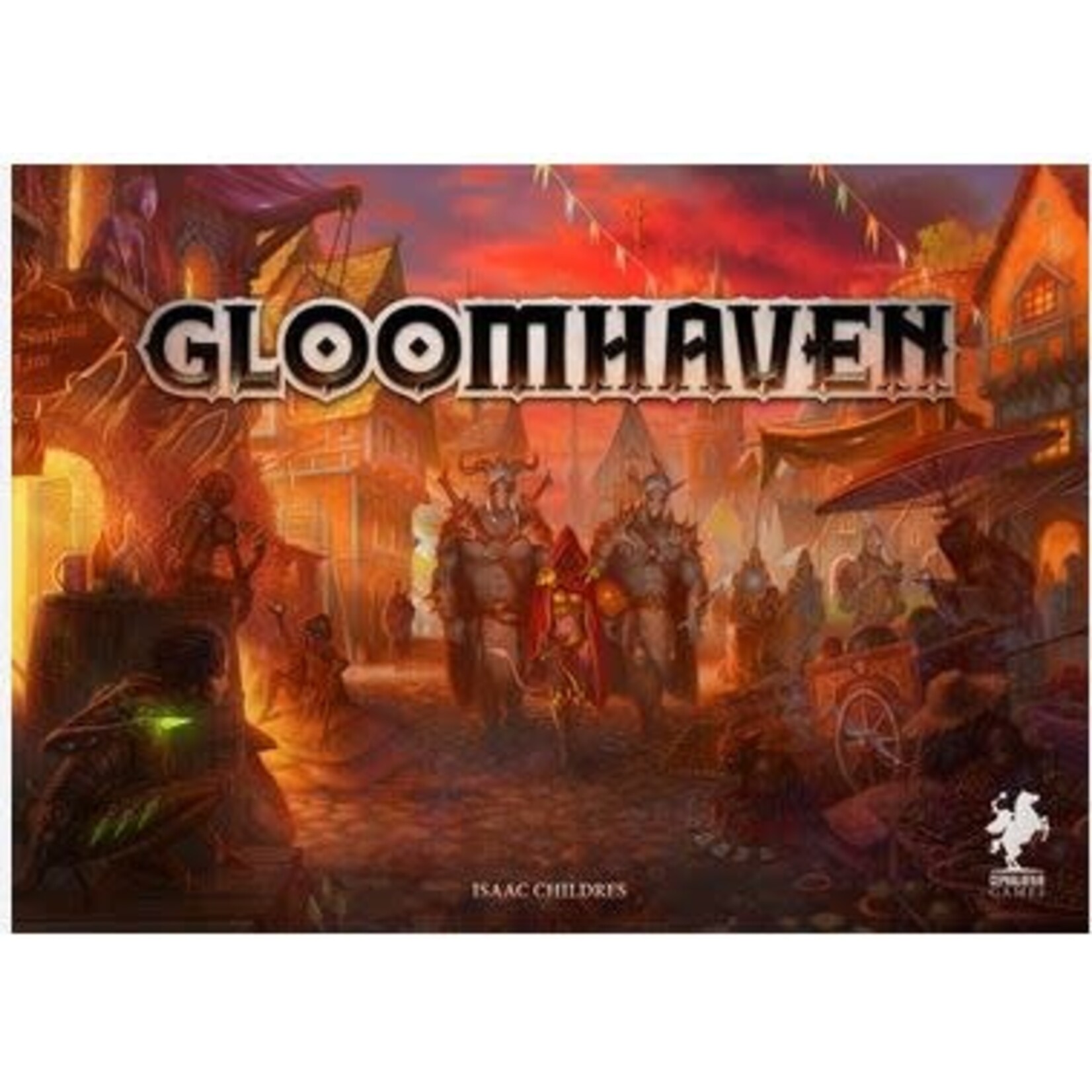 #10368 Gloomhaven w/ Removable Sticker set Dragon Cache Used Game