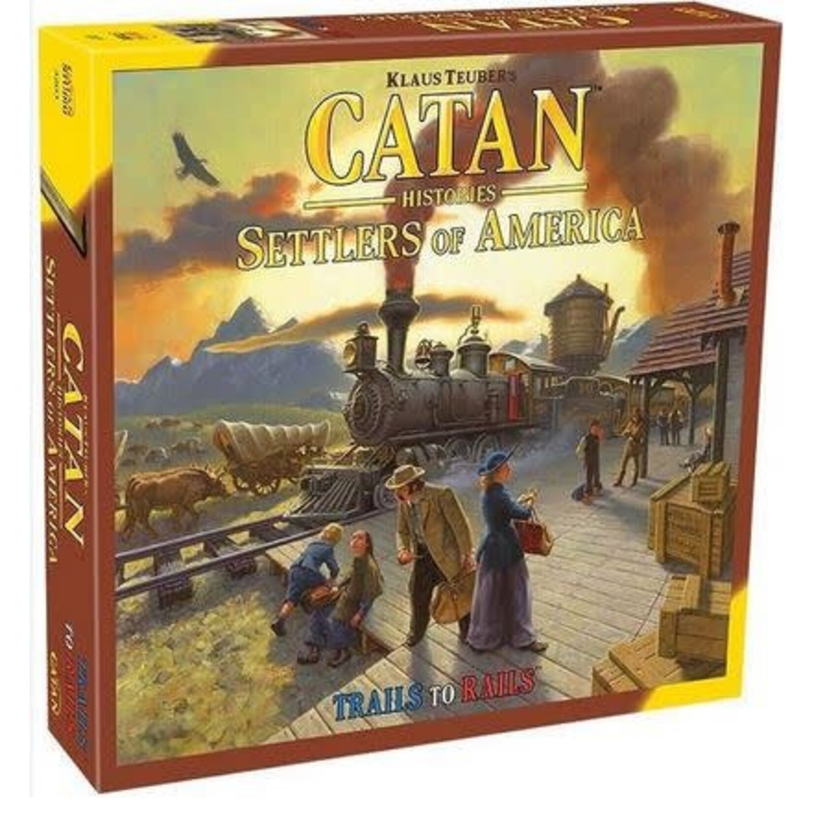 #10356 Catan Histories: Settlers of America Dragon Cache Used Game