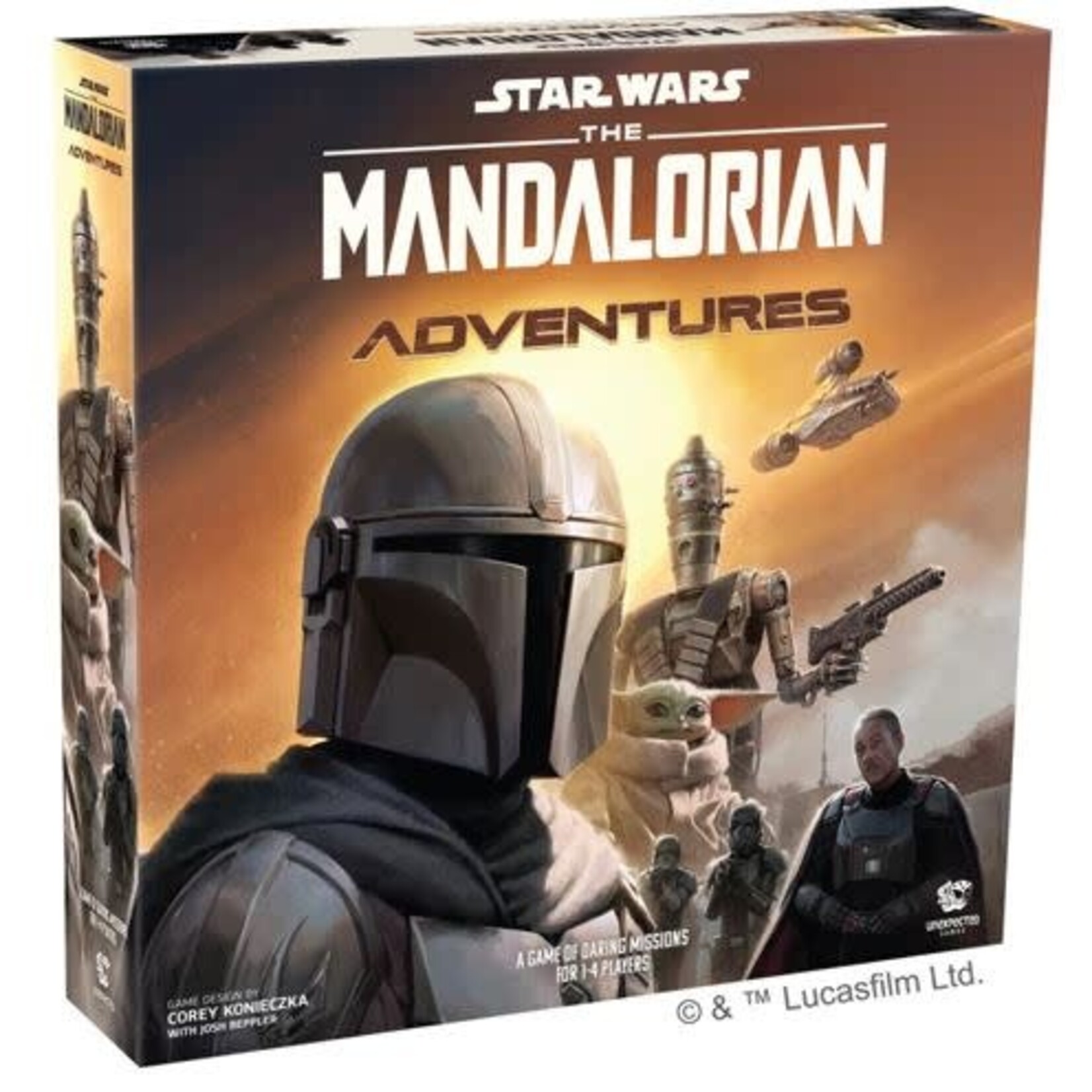 #10355 Mandalorian Adventure core game + Sworn to the Creed Expansion Dragon Cache Used Game