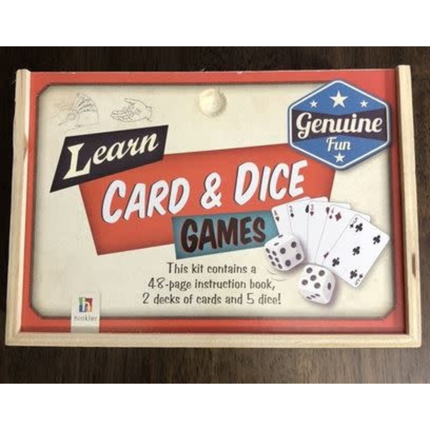 #10337 Learn Card & Dice Games Dragon cache Used Game