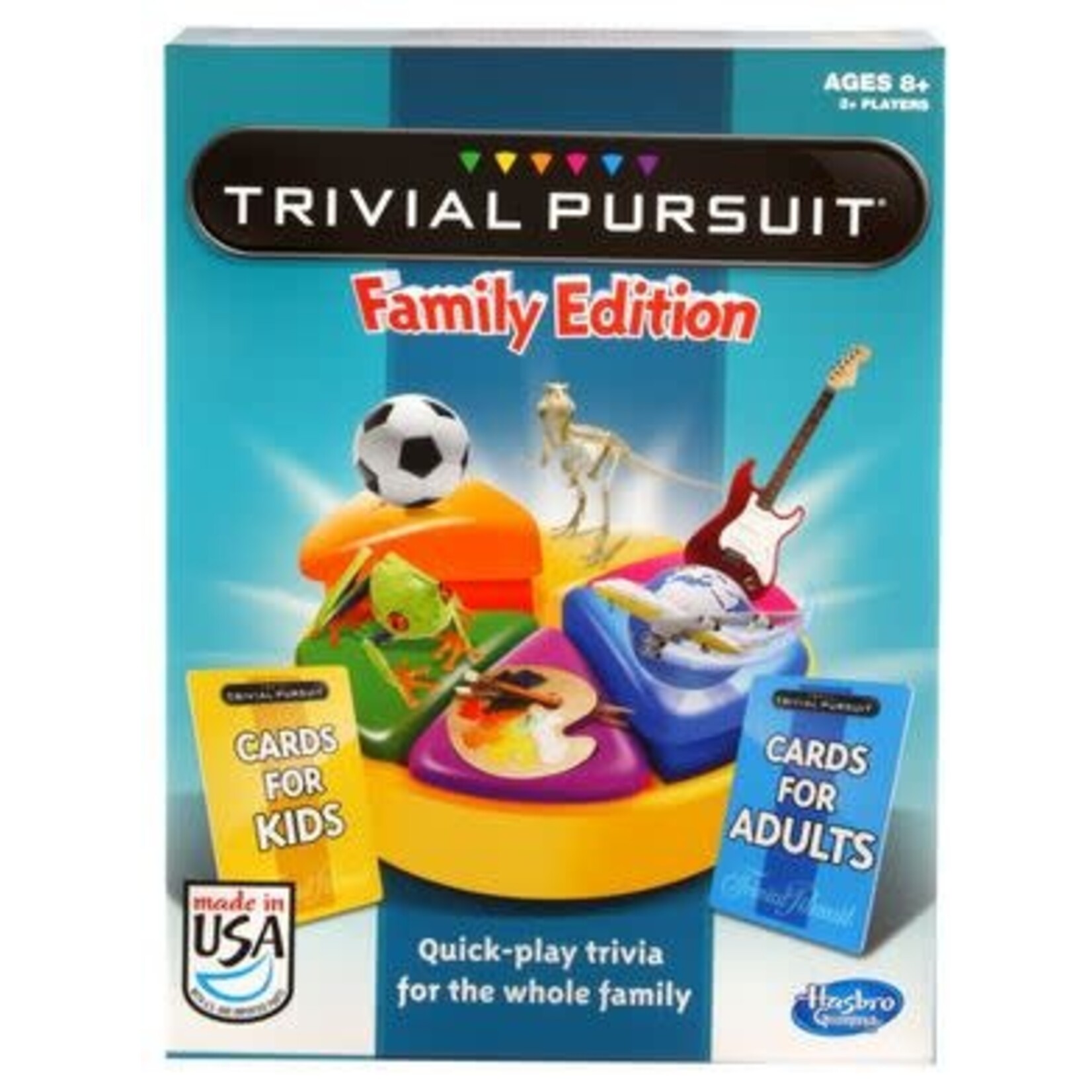 #10333 Trivial Pursuit: Family Edition Dragon cache Used Game