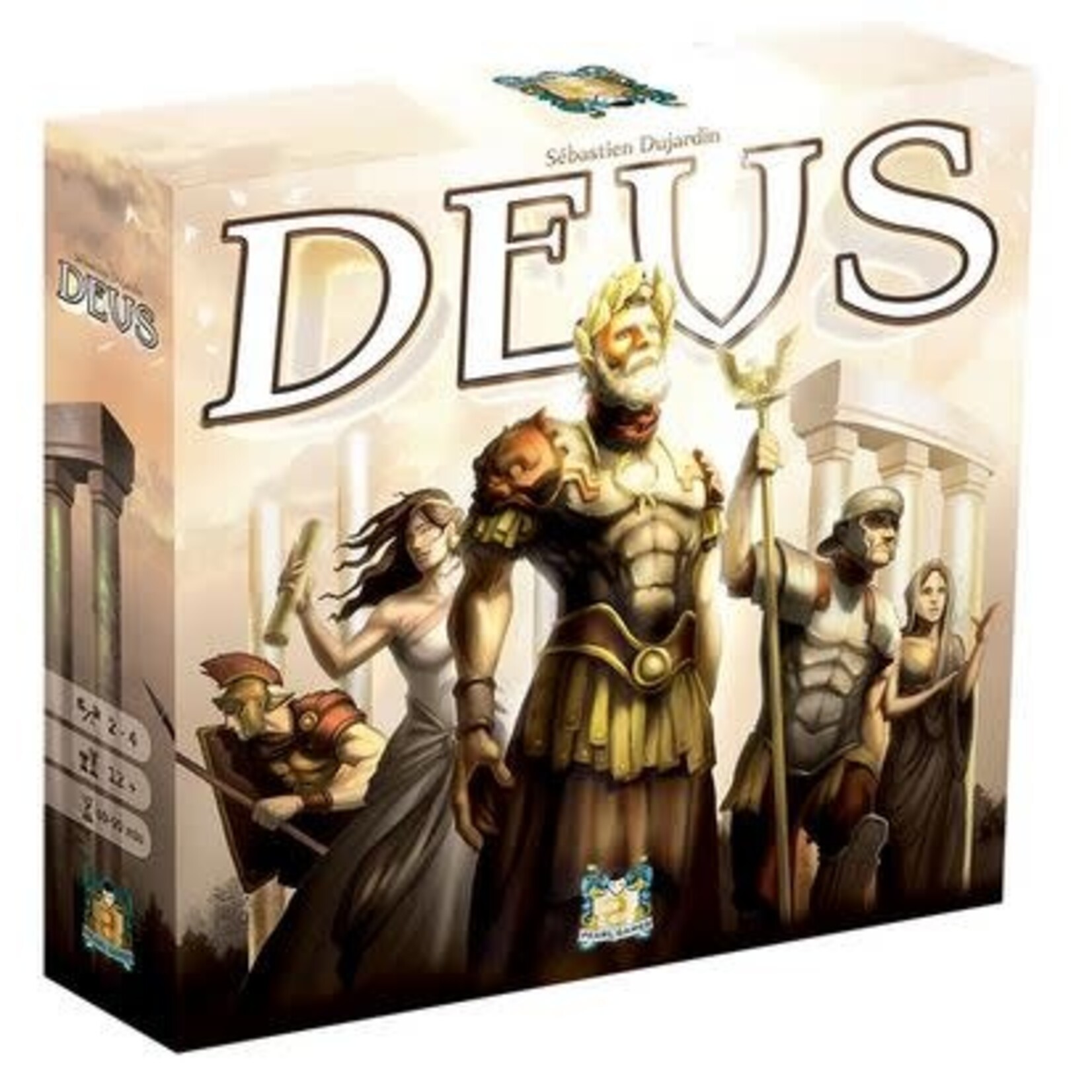 #10326 Deus w/ Expansion Deus Egypt Dragon Cache Used Game