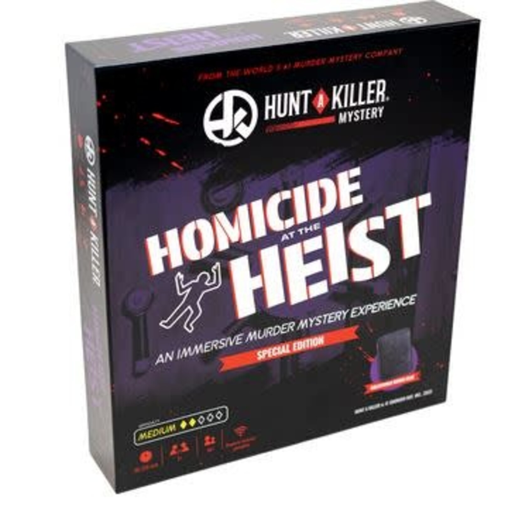 #10323 Hunt A Killer Mystery: Homicide Heist Dragon Cache Used Game