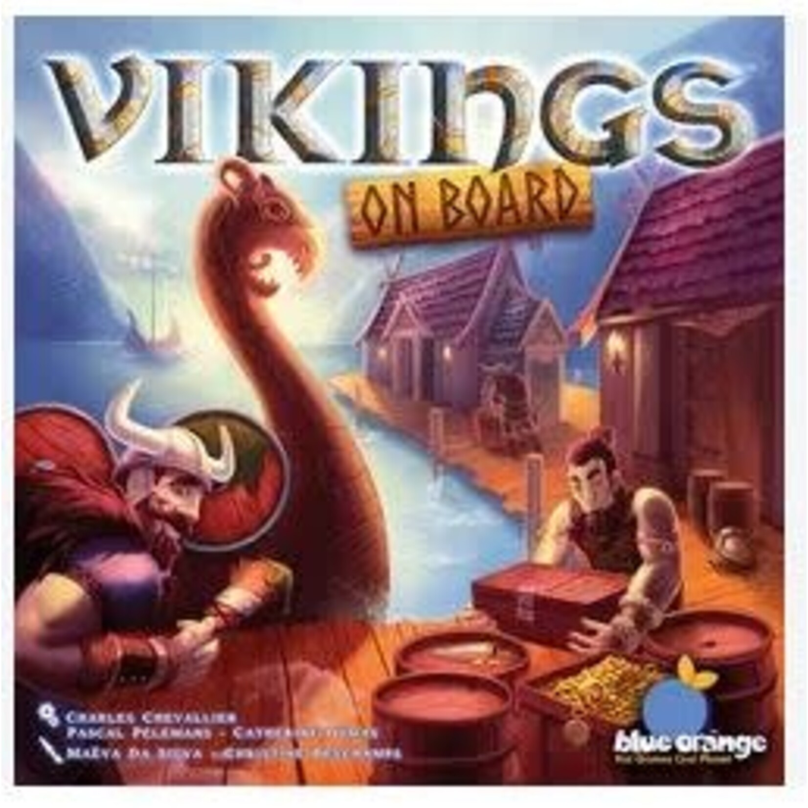 #10297 Vikings on Board Dragon Cache Used Game