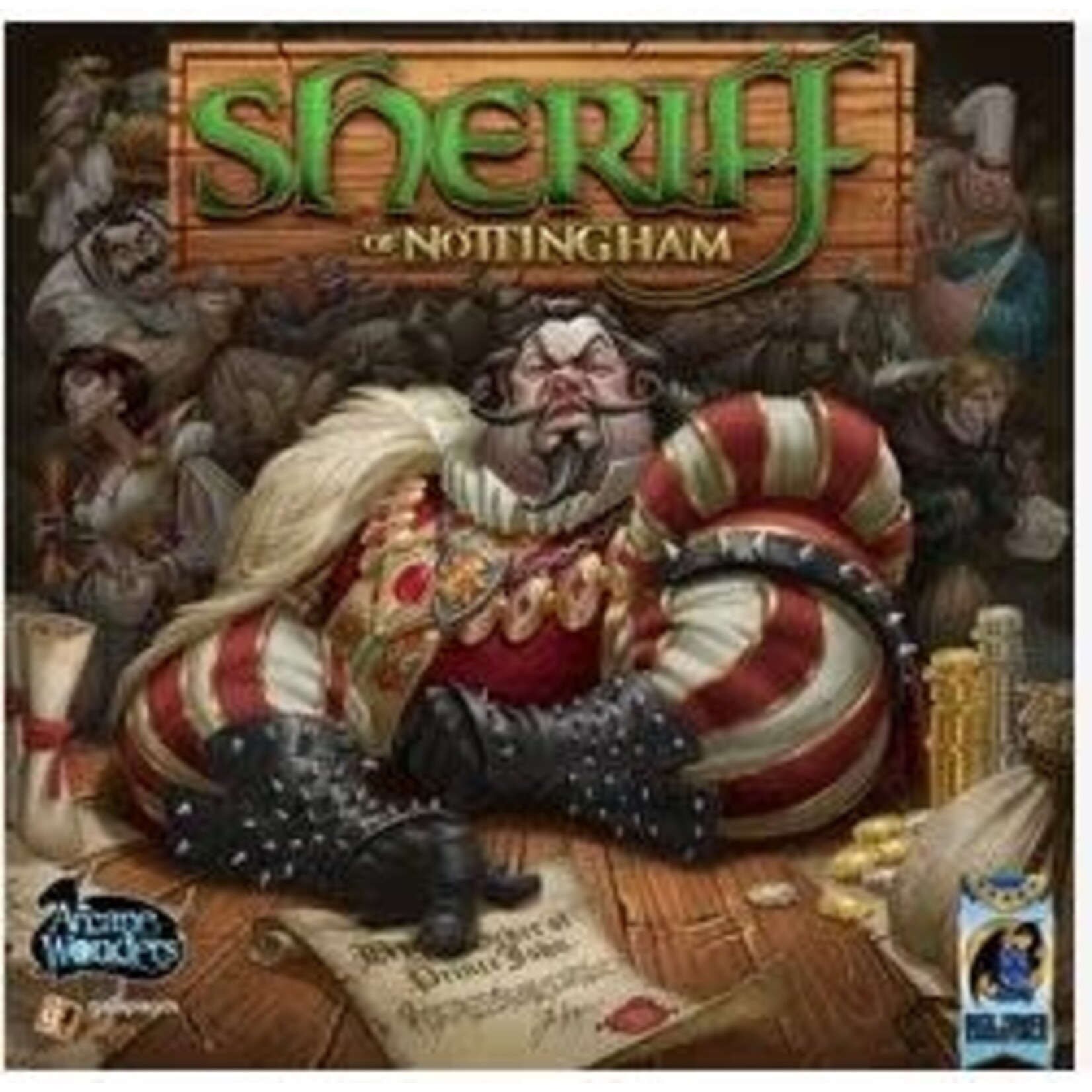 #10296 Sheriff of Nottingham Dragon Cache Used Game