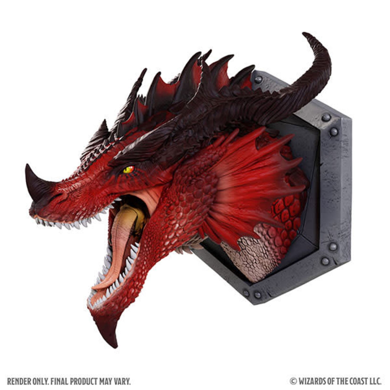 D&D Replicas of the Realms: Red Dragon 12" Trophy Plaque (Special Order)