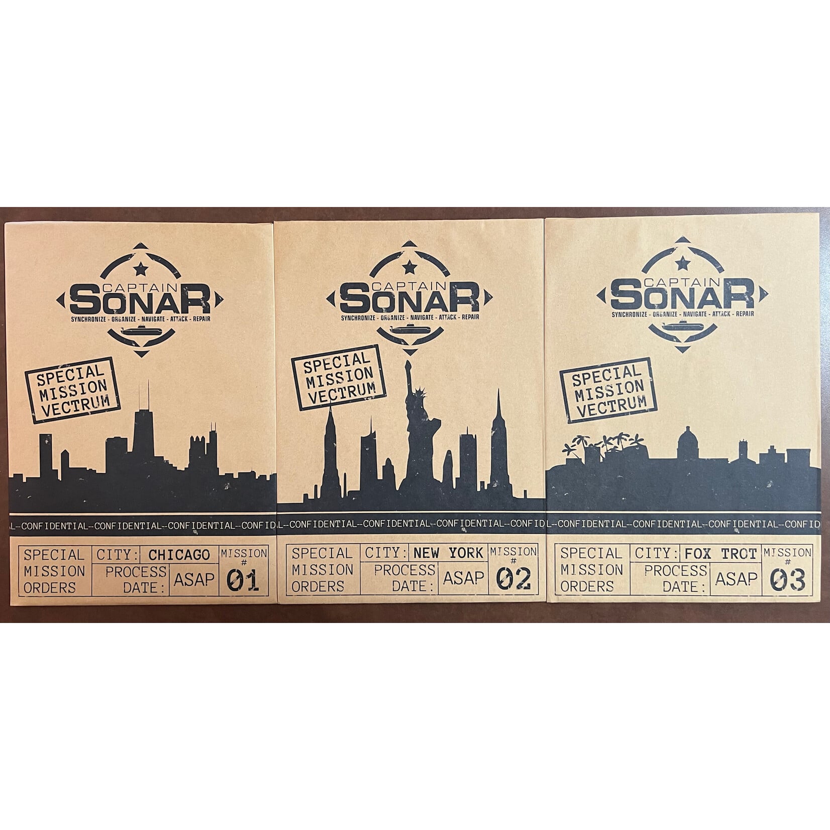 Captain Sonar: Special Missions (Chicago, New York & Fox Trot)