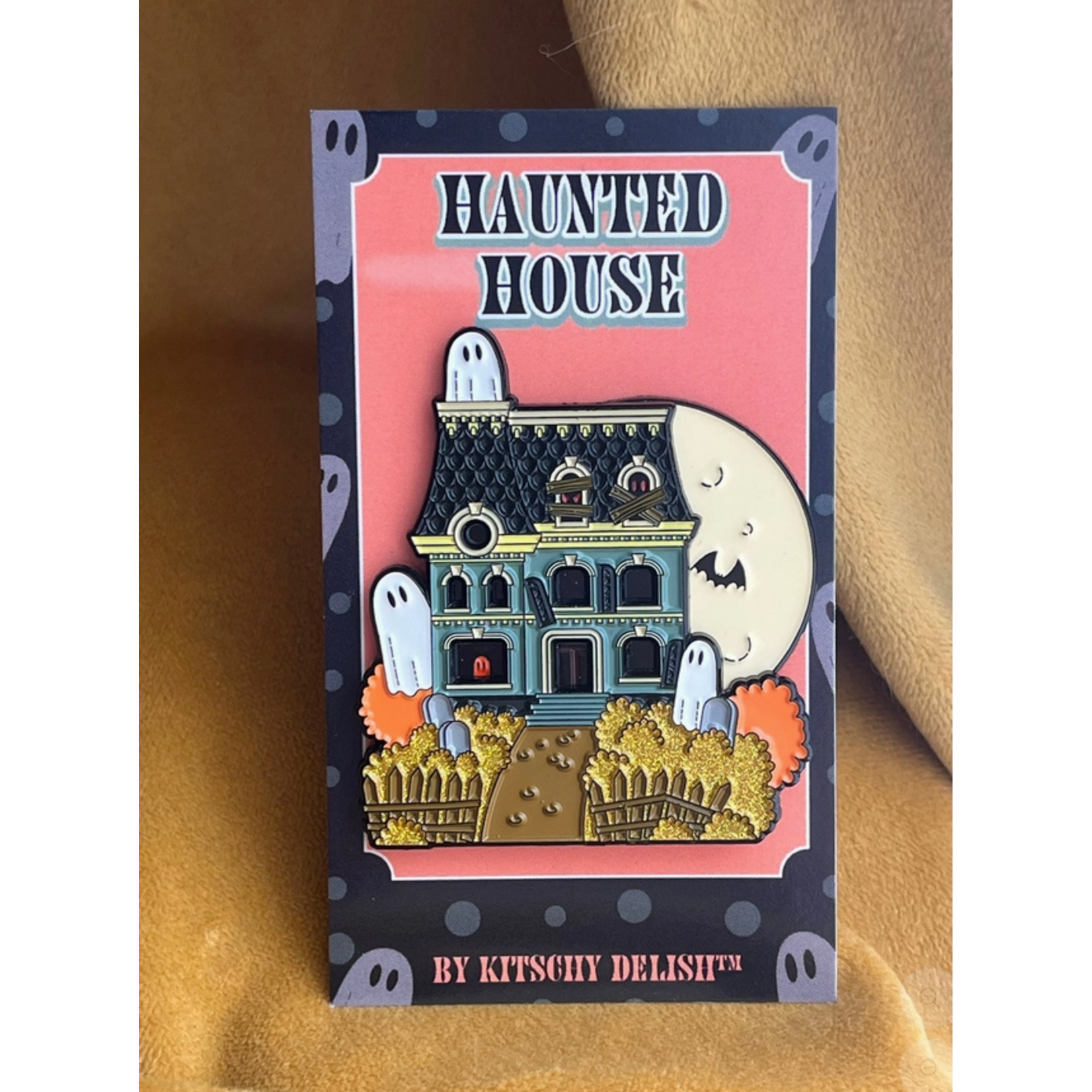 Kitschy Delish Enamel Pin - Haunted House