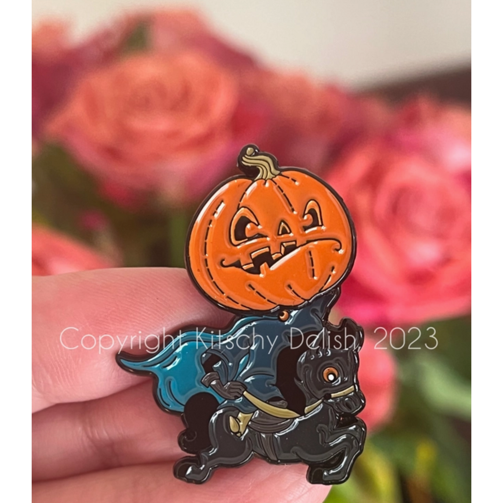 Kitschy Delish Enamel Pin - Headless