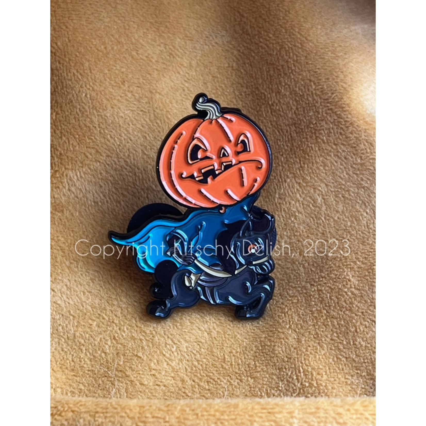 Kitschy Delish Enamel Pin - Headless