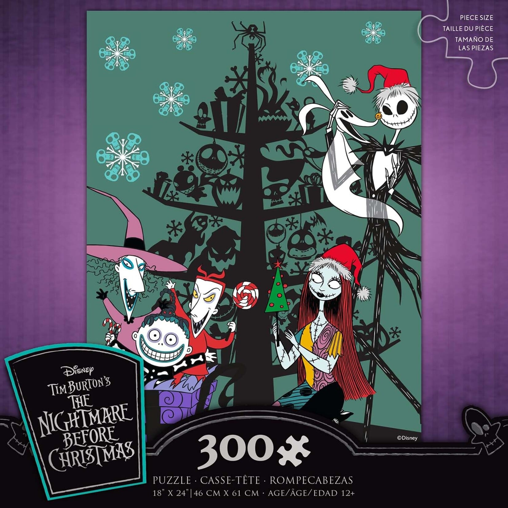 The Nightmare Before Christmas - Christmas Tree 300 Piece Puzzle