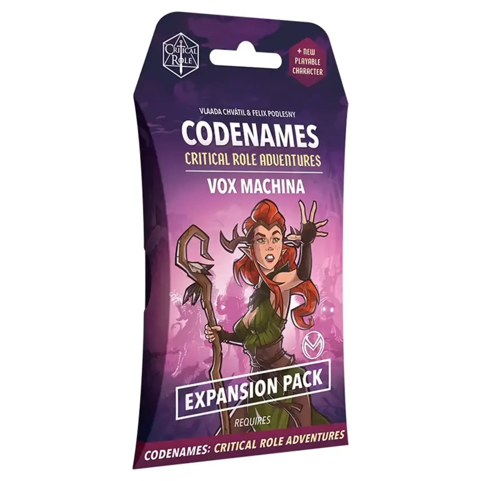 Codenames Critical Role Adventures: Vox Machina Expansion Pack