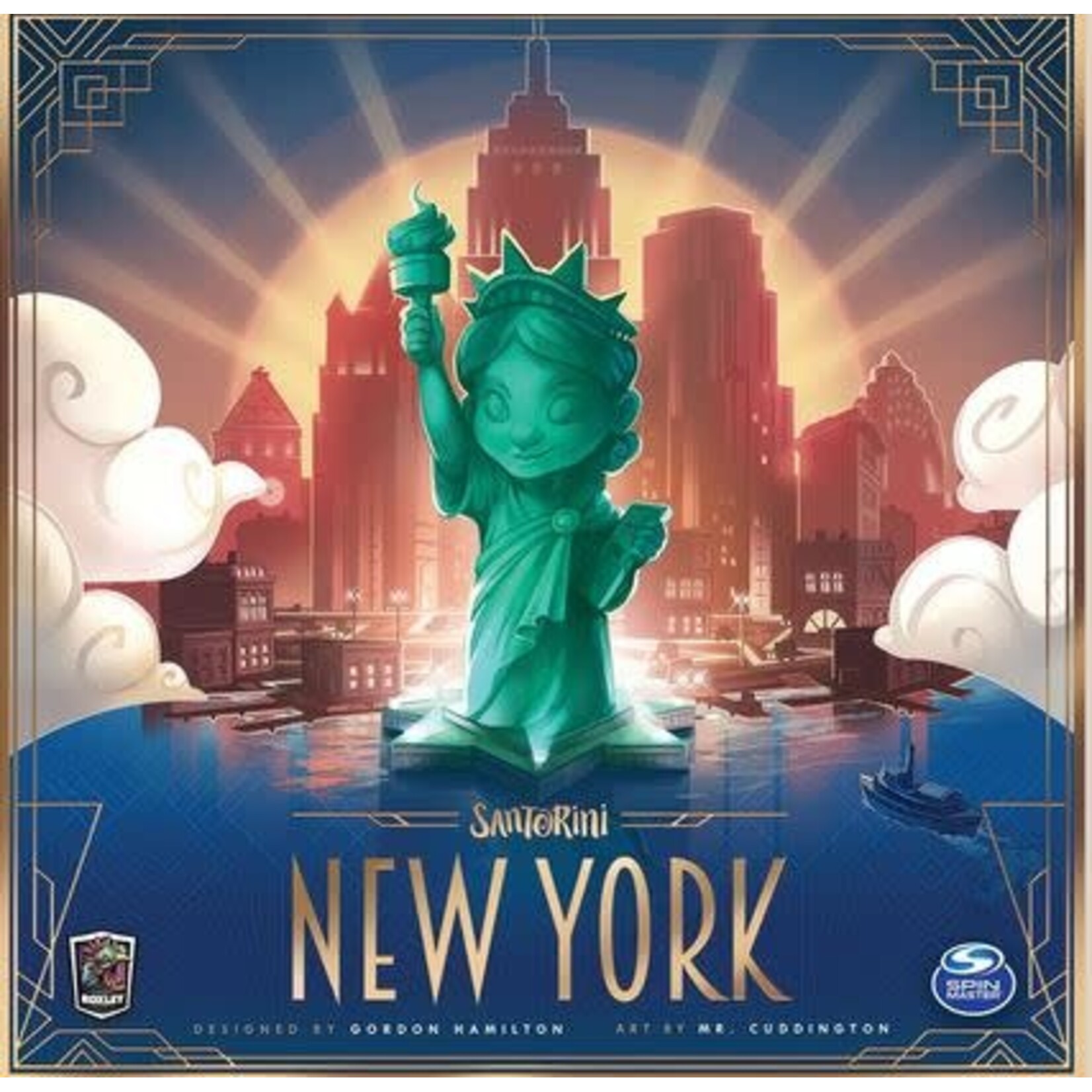 #10270 Santorini: New York Dragon Cache Used Games