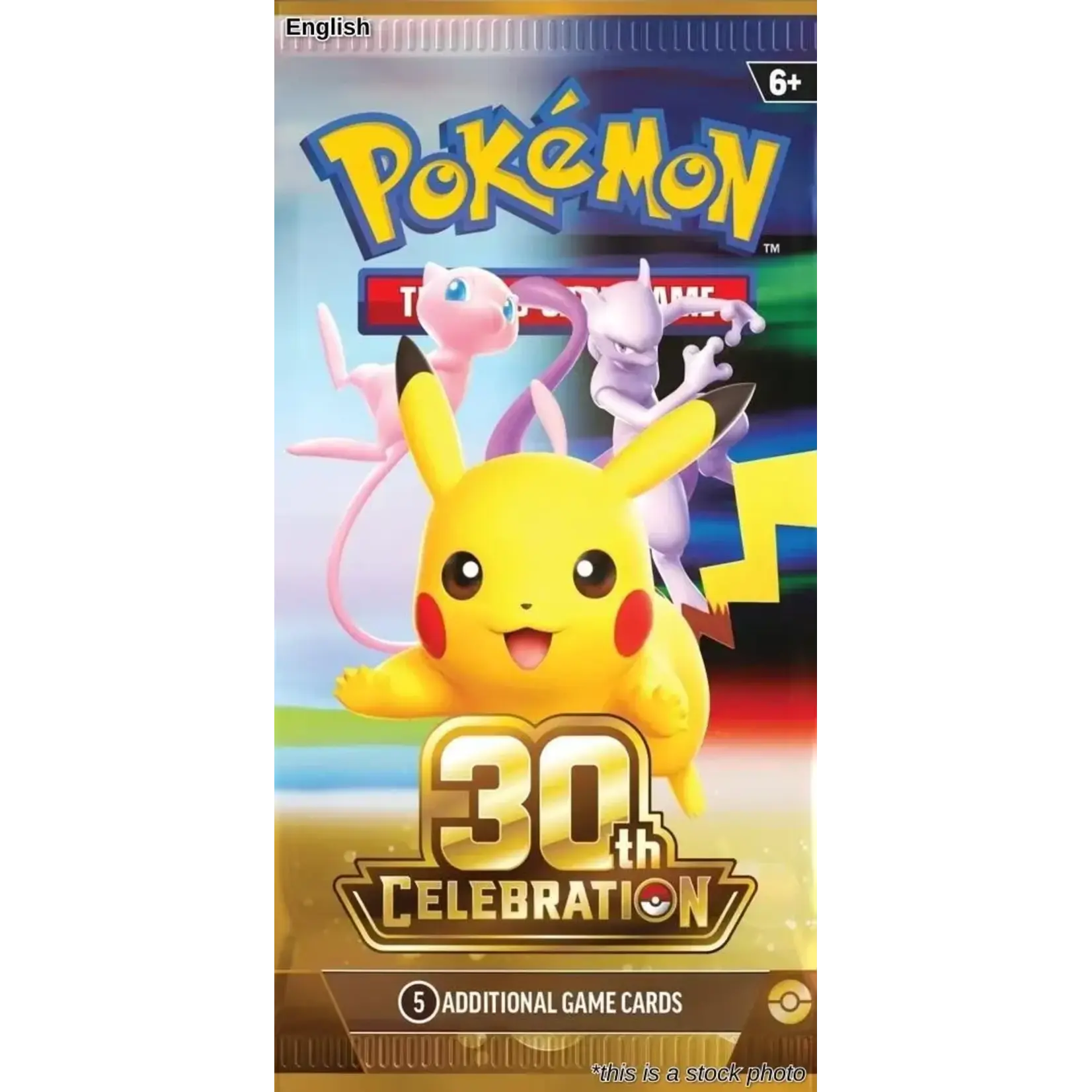 Pokemon 30th Celebration Booster Pack (3 Packs Per Person/All Sales Final)