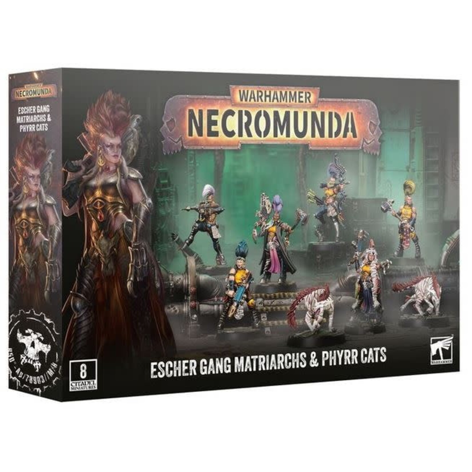 Necromunda: Escher Matriarchs & Phyrr Cats