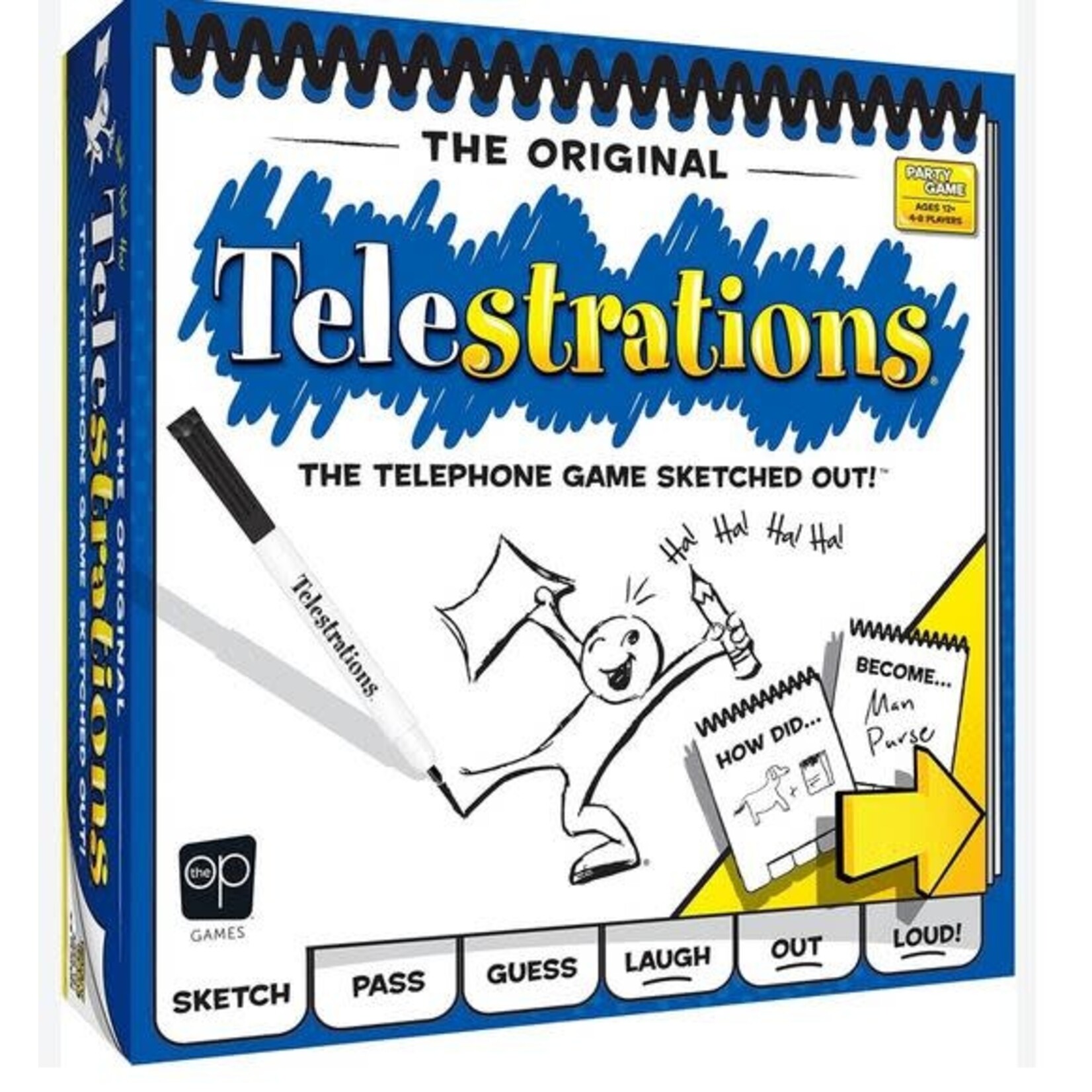 #10265 Telestrations Dragon Cache Used Games
