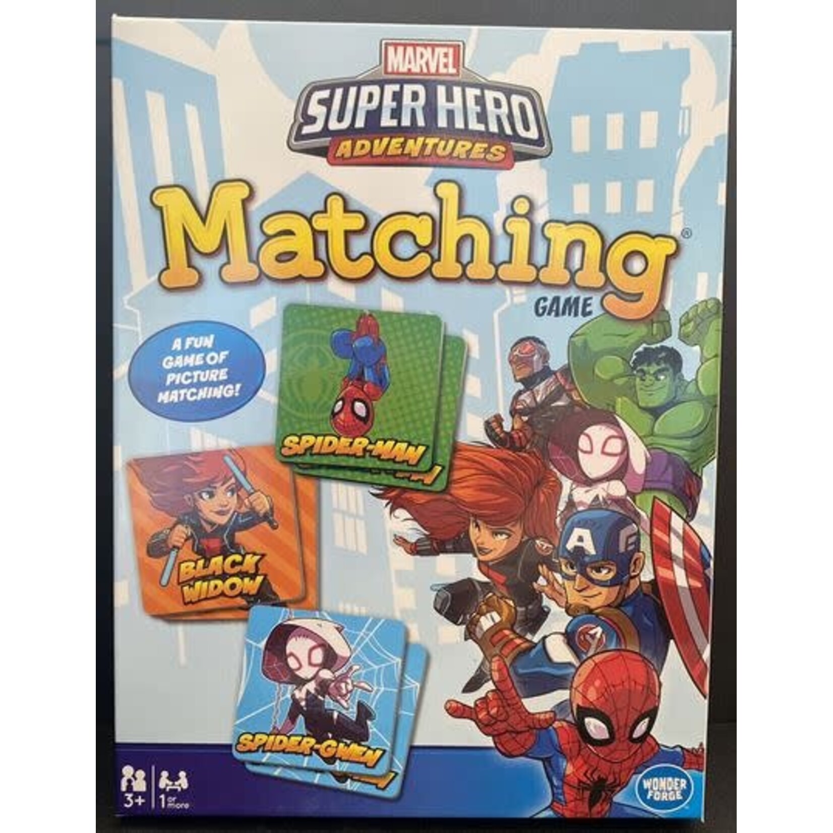#10261 Marvel Super Hero Adventures Matching Game Dragon Cache Used Game