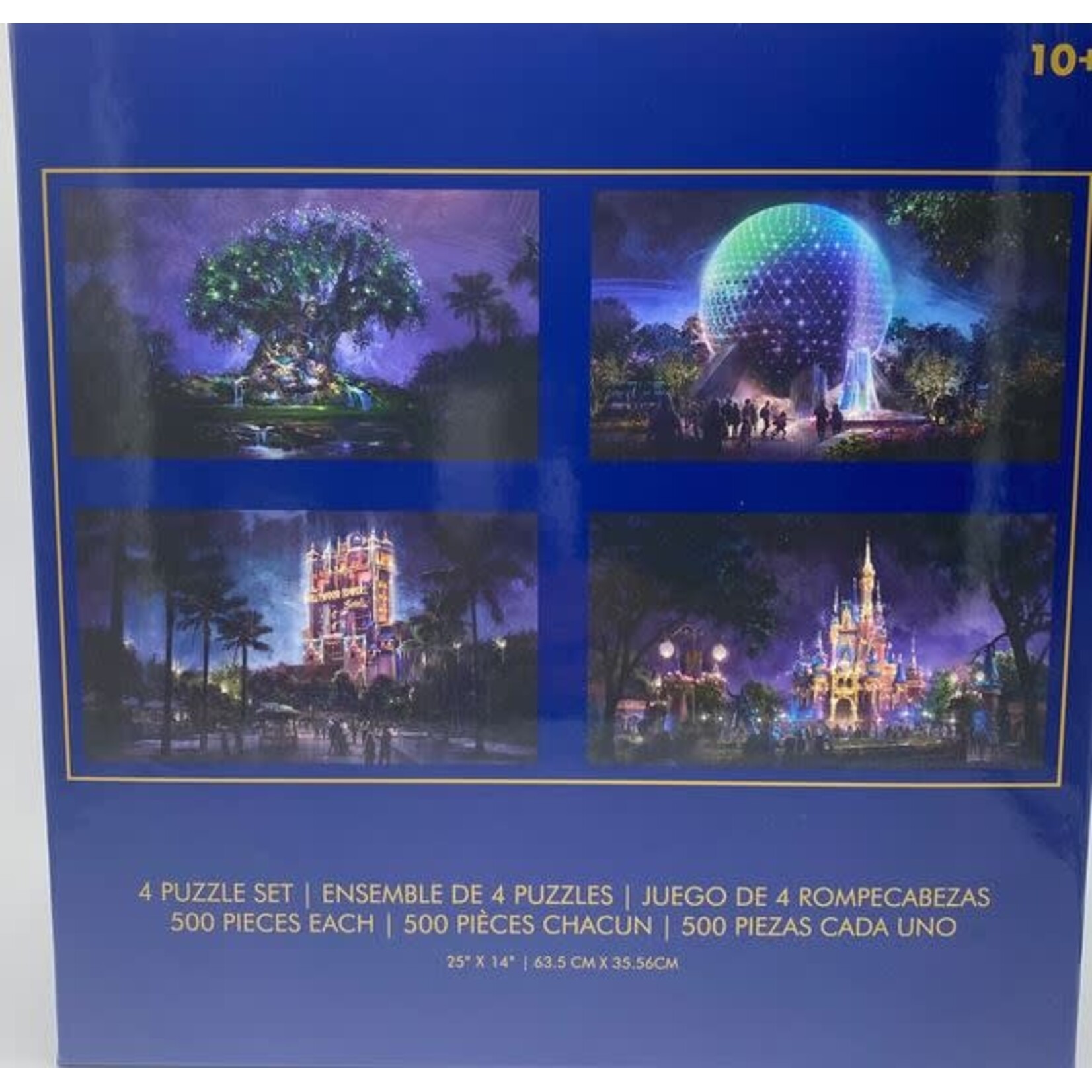 #10258 Walt Disney Word 50th Anniversary 4 (500 PC Puzzle) Dragon Cache Used Games