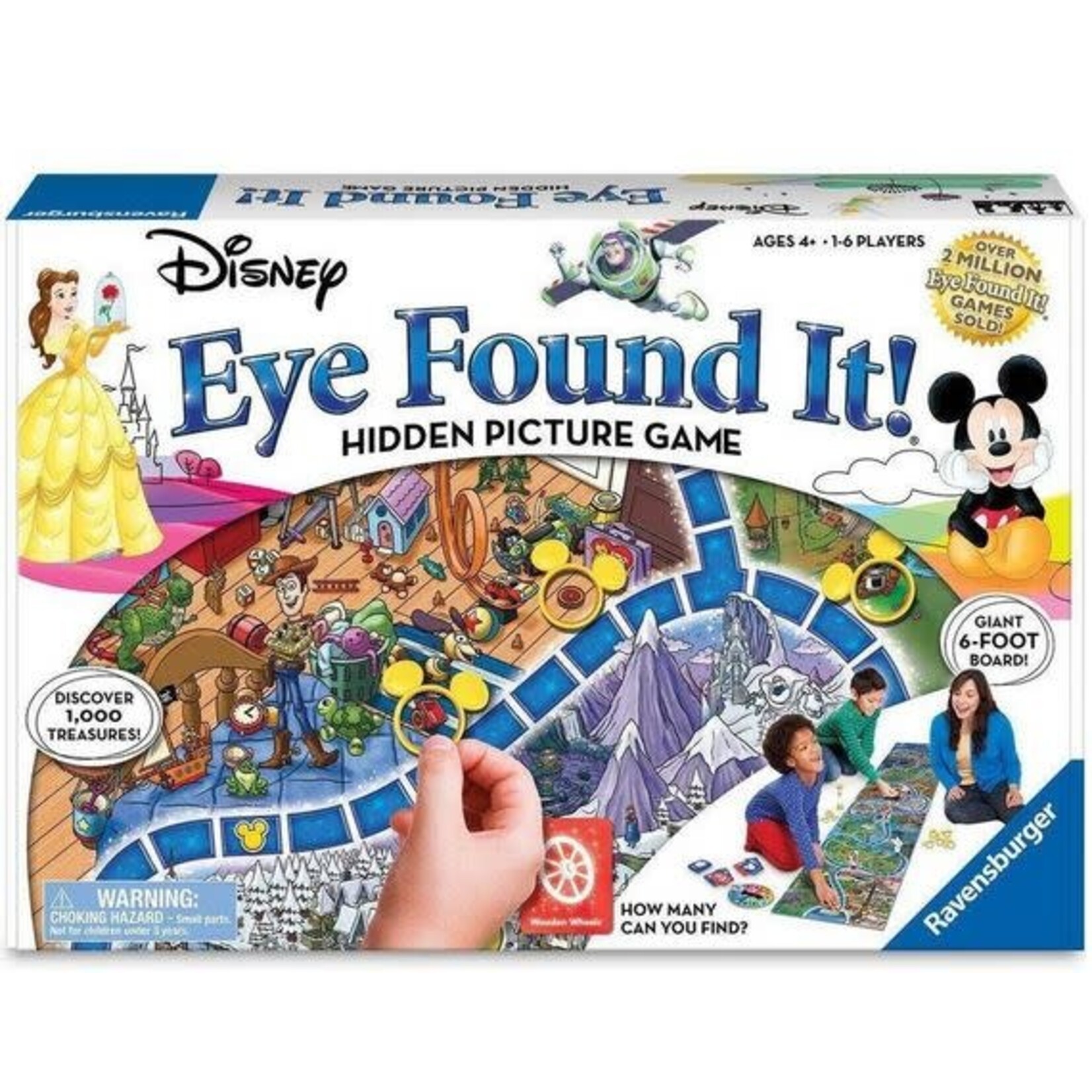 #10247 Disney Eye Found It! Hidden Picture Game Dragon Cache Used Games