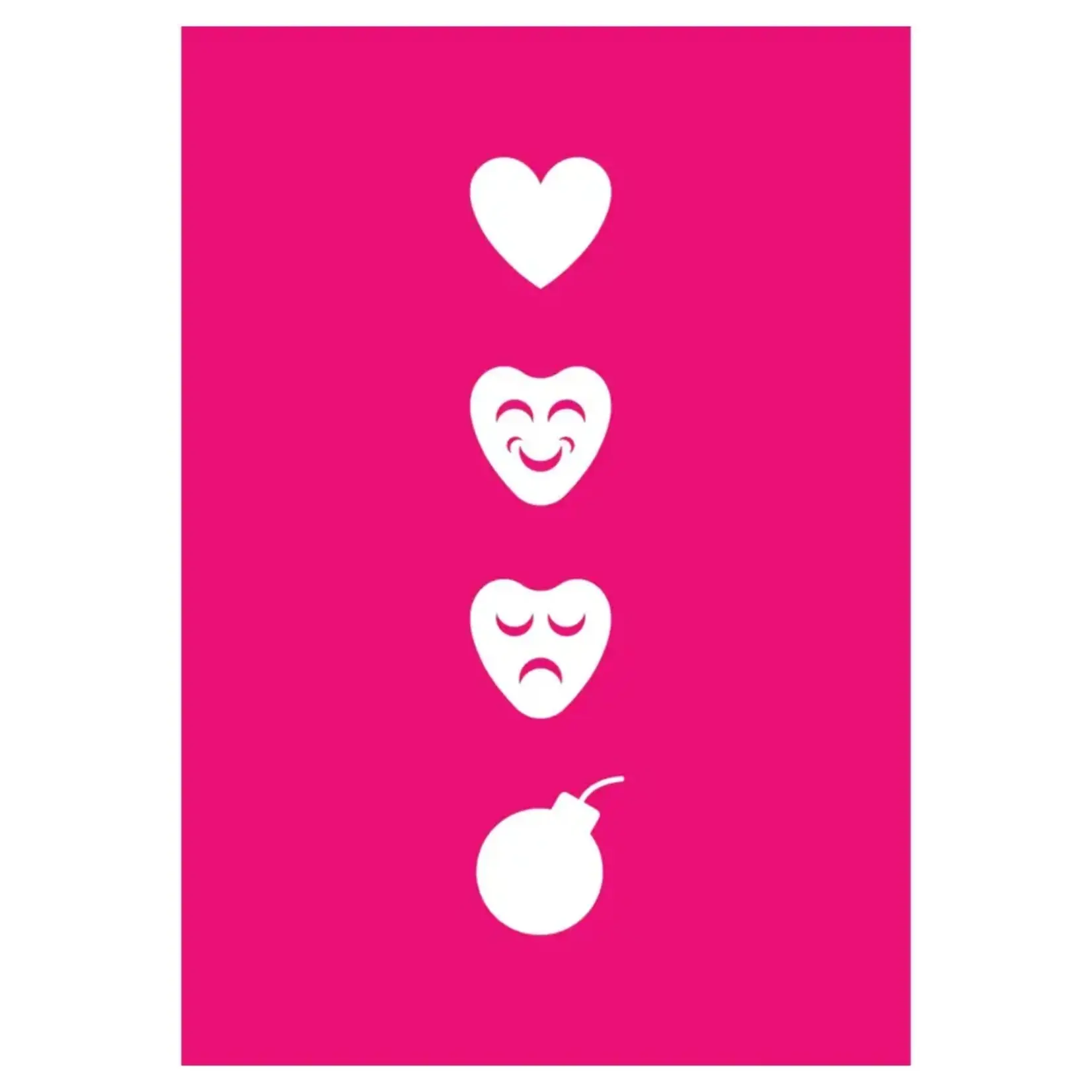 Rom Com Drama Bomb (GM-Less RPG for Exactly 3 players)