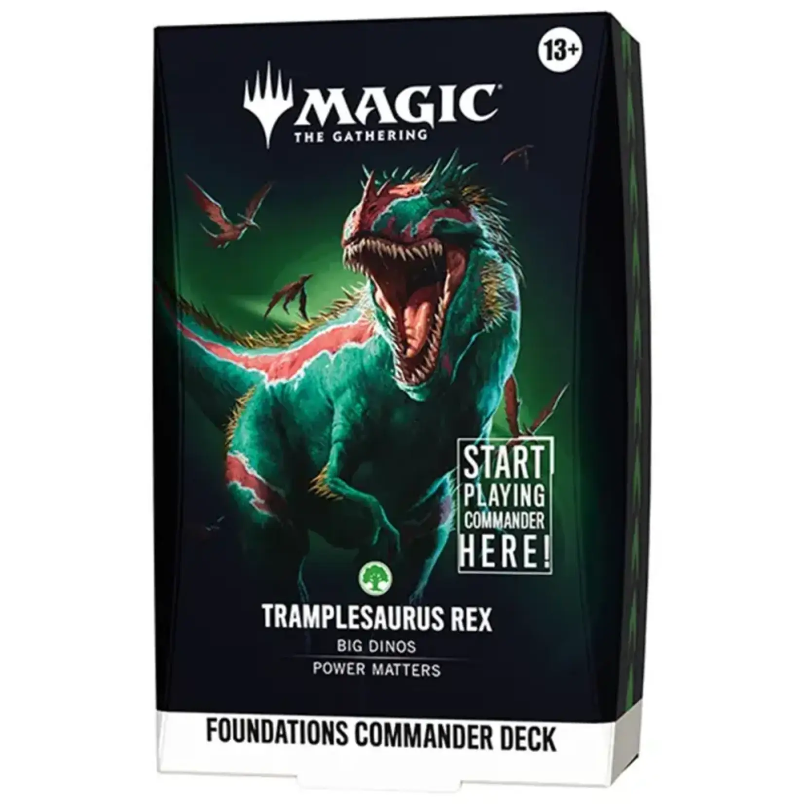 MTG: Tramplesaurus Rex Foundations Commander Deck