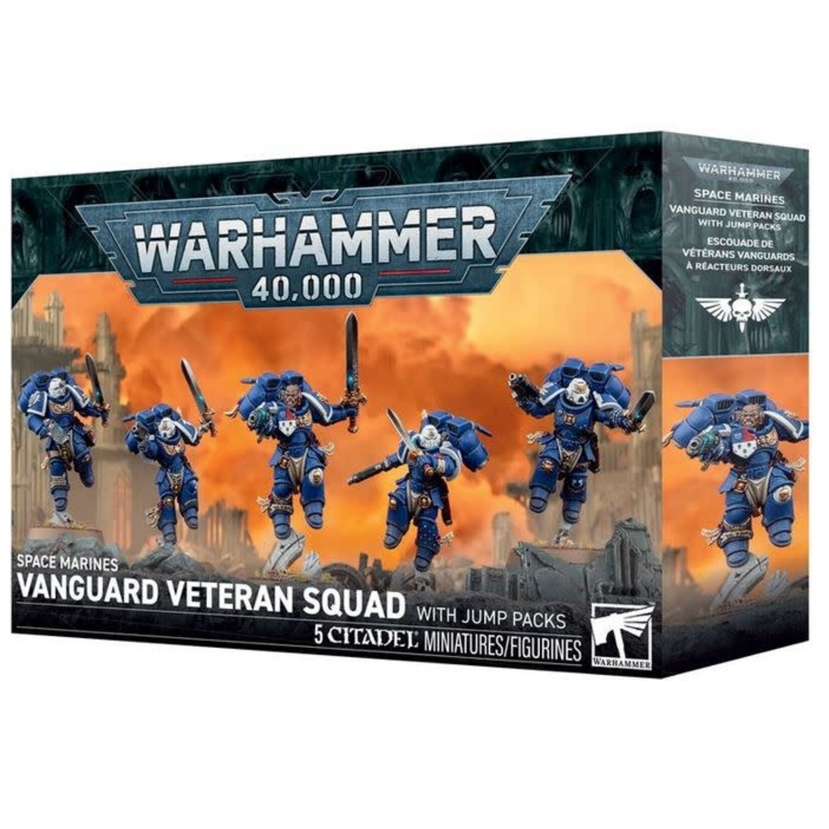 40K: Space Marines - Vanguard Veteran Squad with Jump Packs