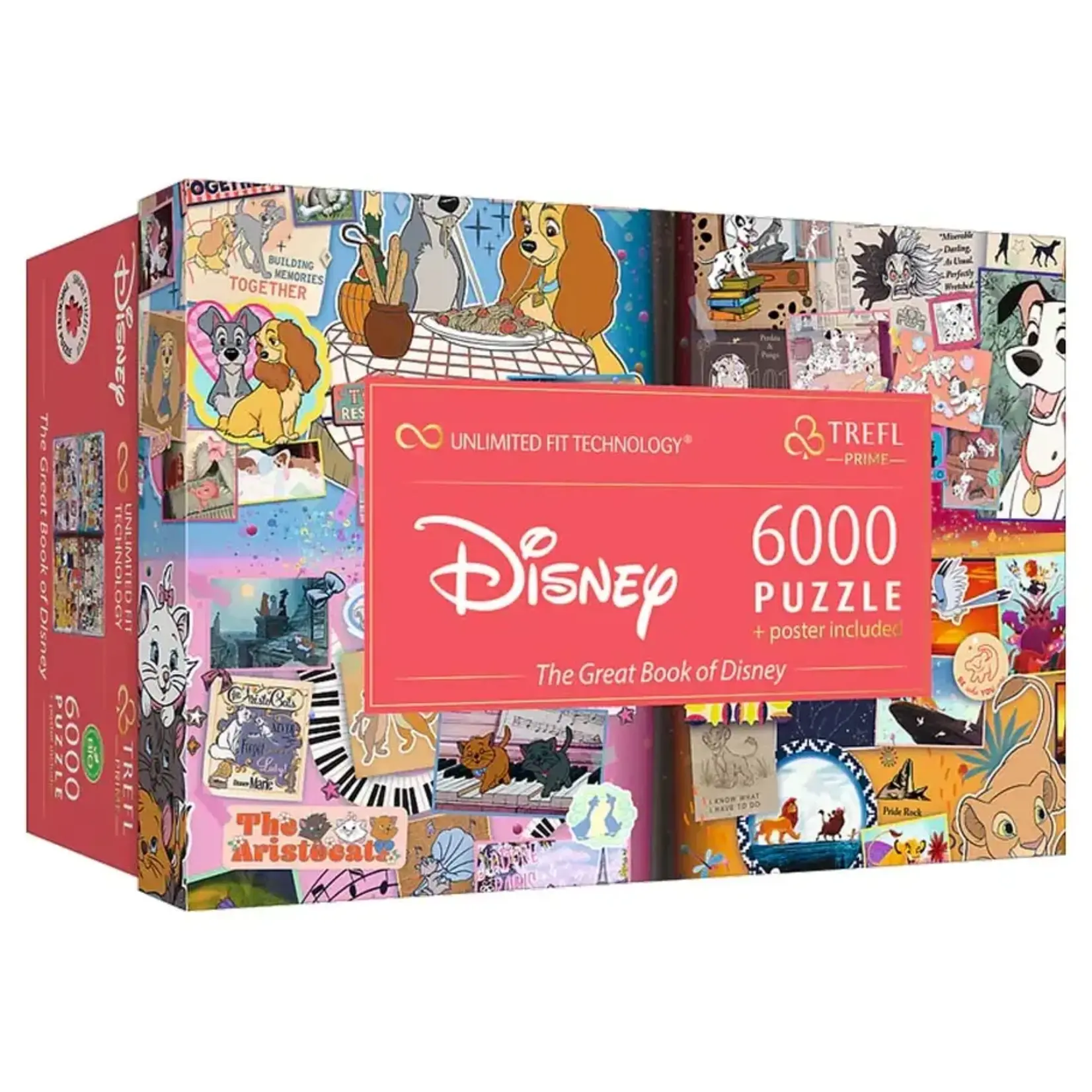The Great Book of Disney 6000 Piece Puzzle