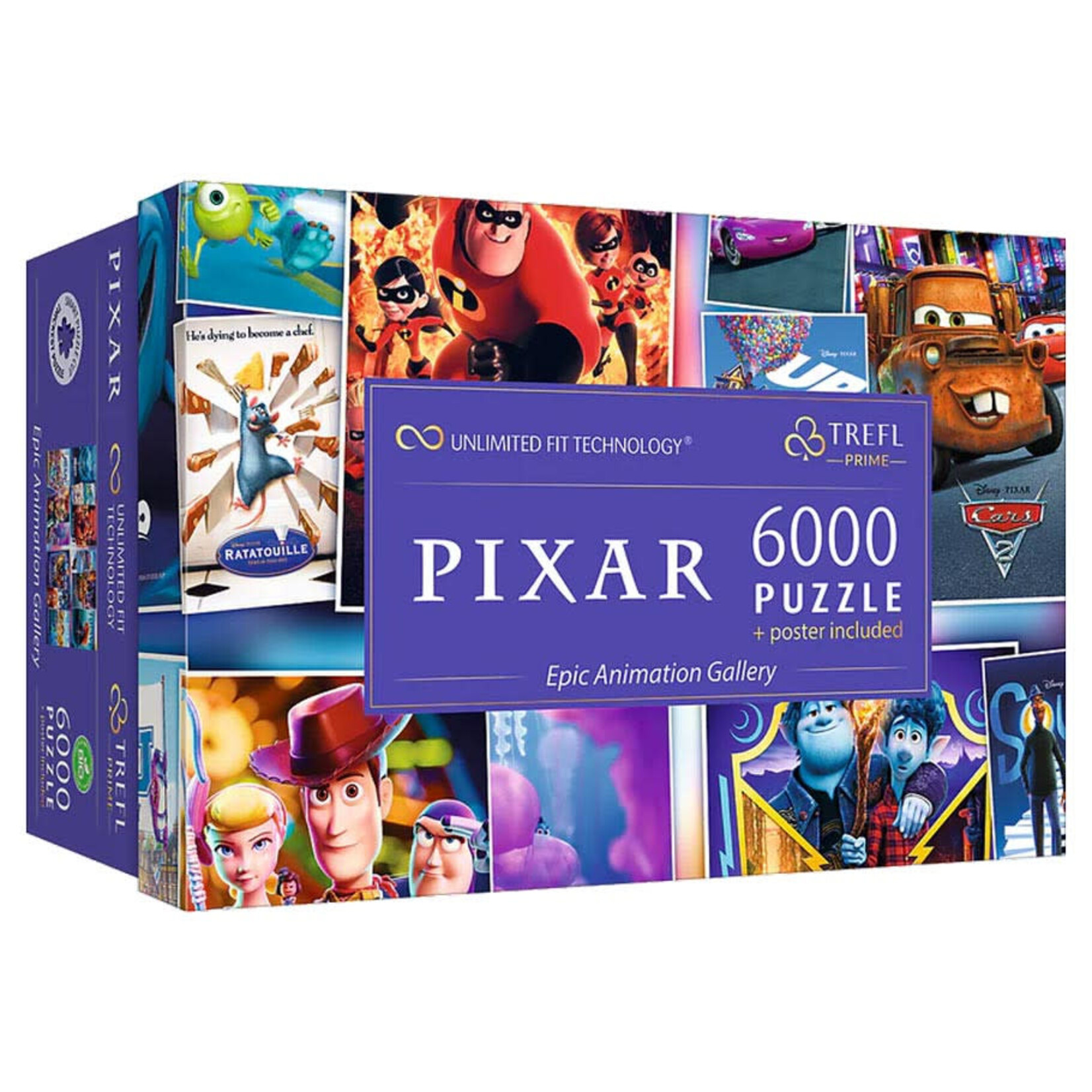 Epic Animation Gallery Disney Pixar 6000 Piece Puzzle