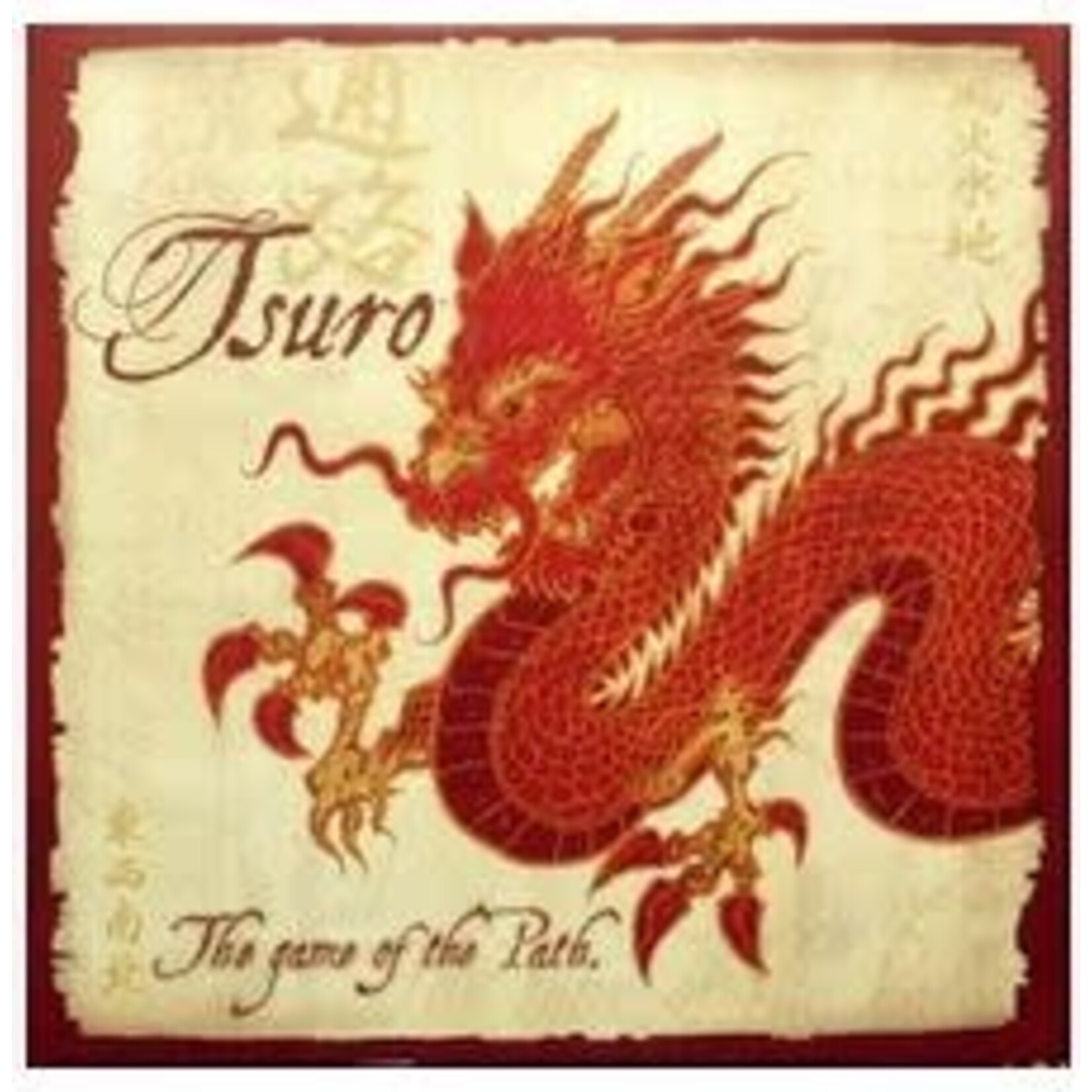 #10191 Tsuro Dragon Cache Used Game