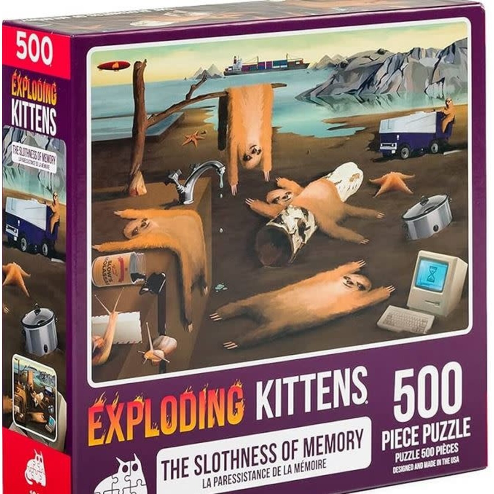 #10187 Exploding Kittens The Slothness of Memory Dragon Cache Used Game