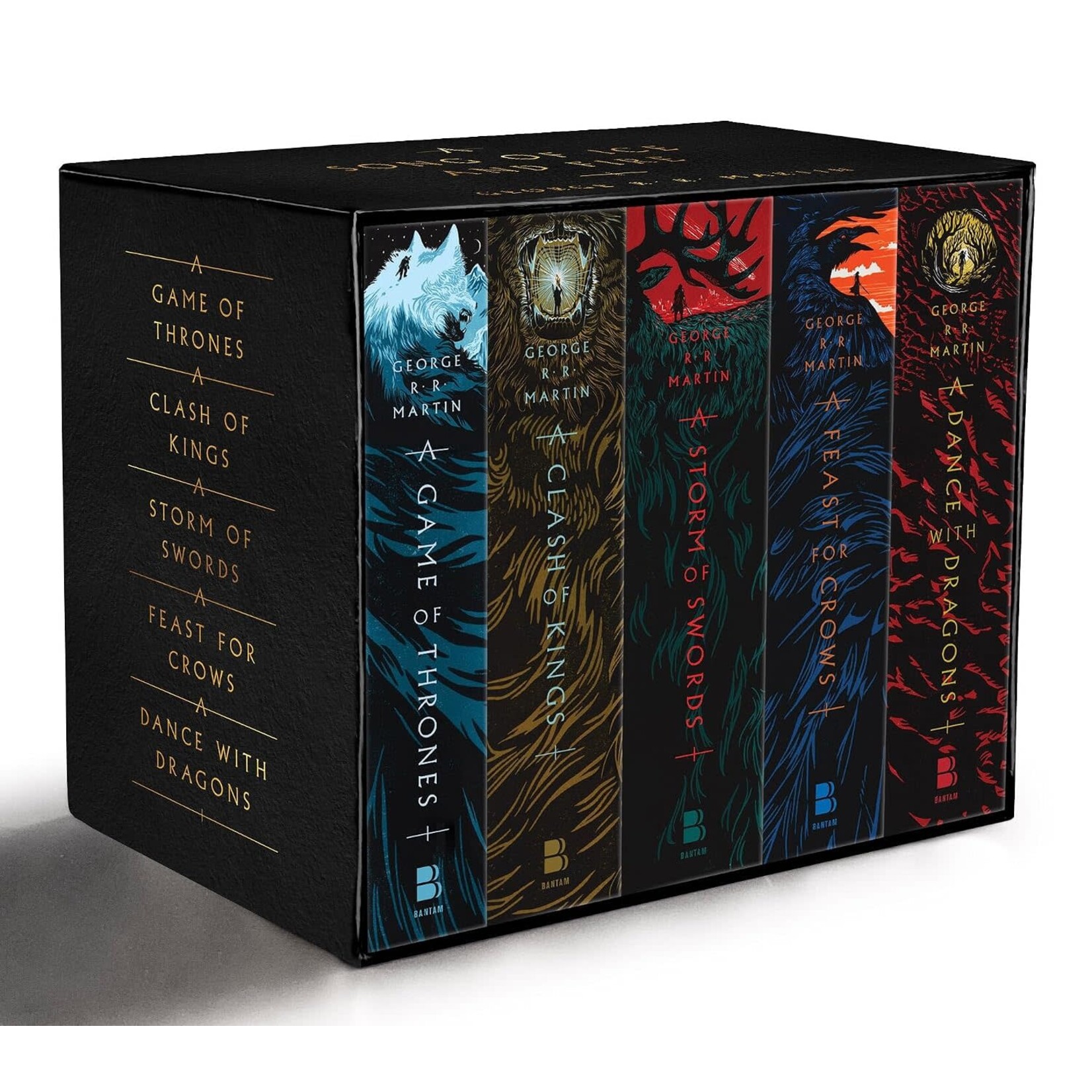 George R. R. Martin's A Game of Thrones 5-Book A Song of Ice and Fire Series Boxed Set
