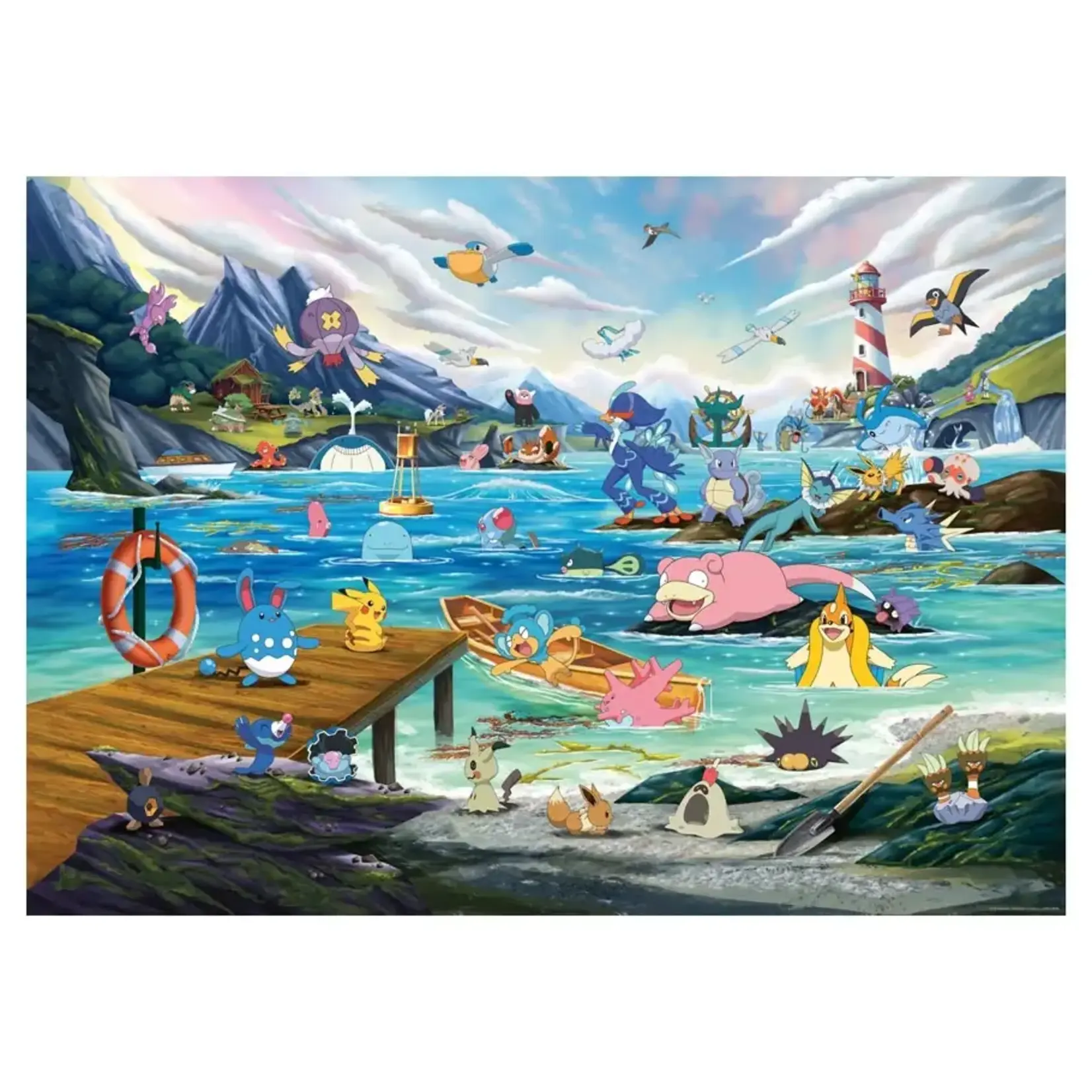 Pokémon Breakout: Vaporeon 1000 Piece Puzzle