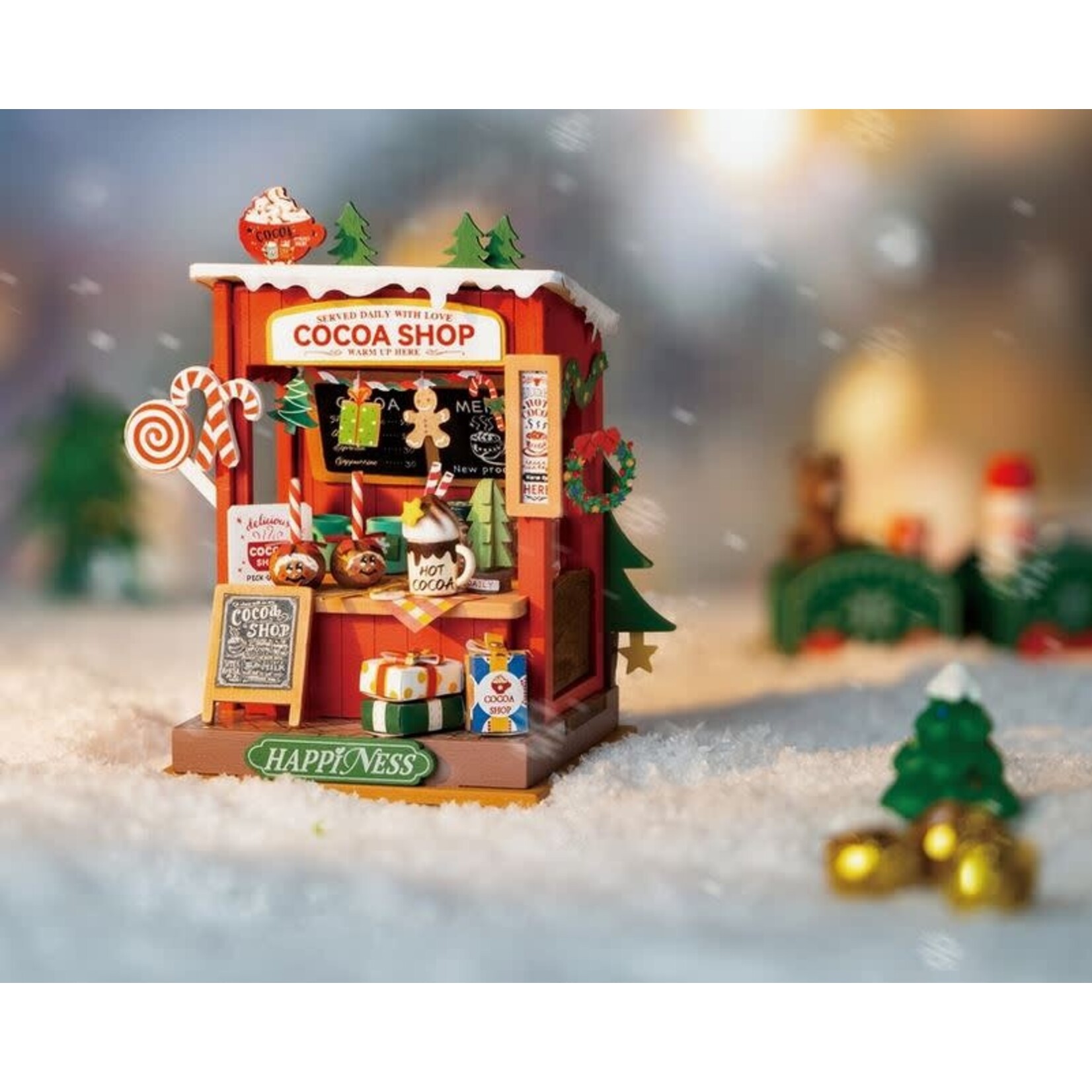 Miniature House Kit -  Cocoa Shop
