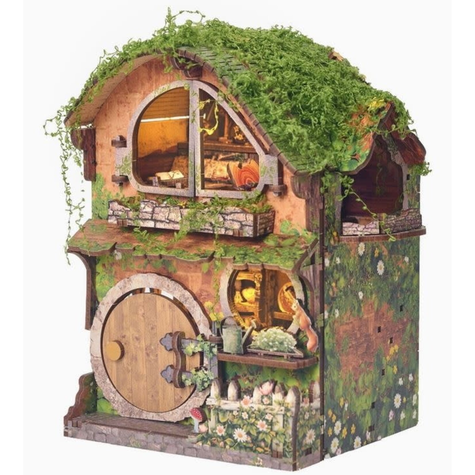 Book Nook Kit - Woodland Daisy Cabin
