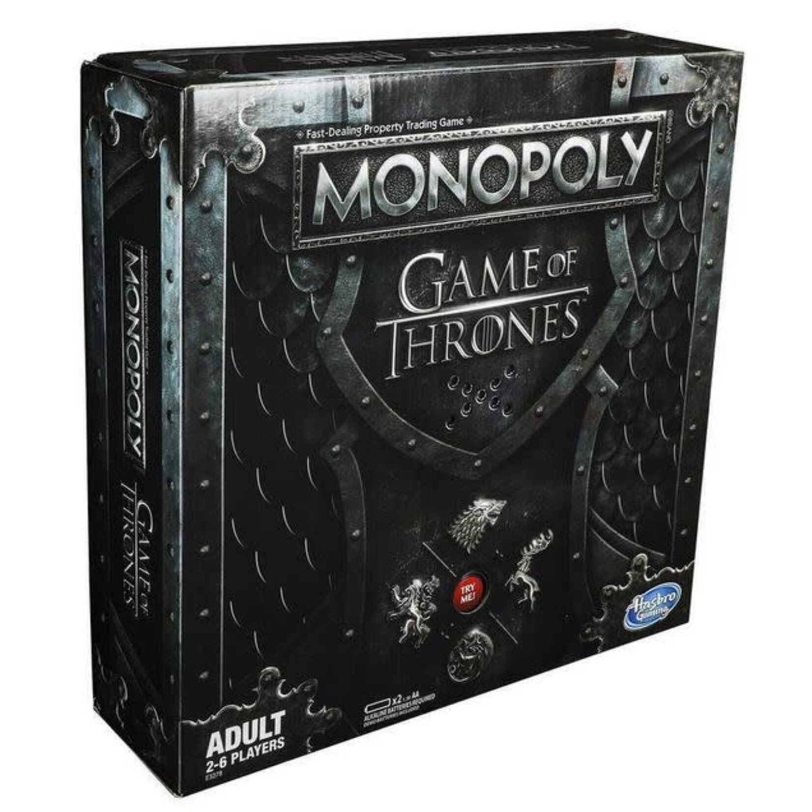 #10176 Monopoly Game of Thrones dragon cache used game