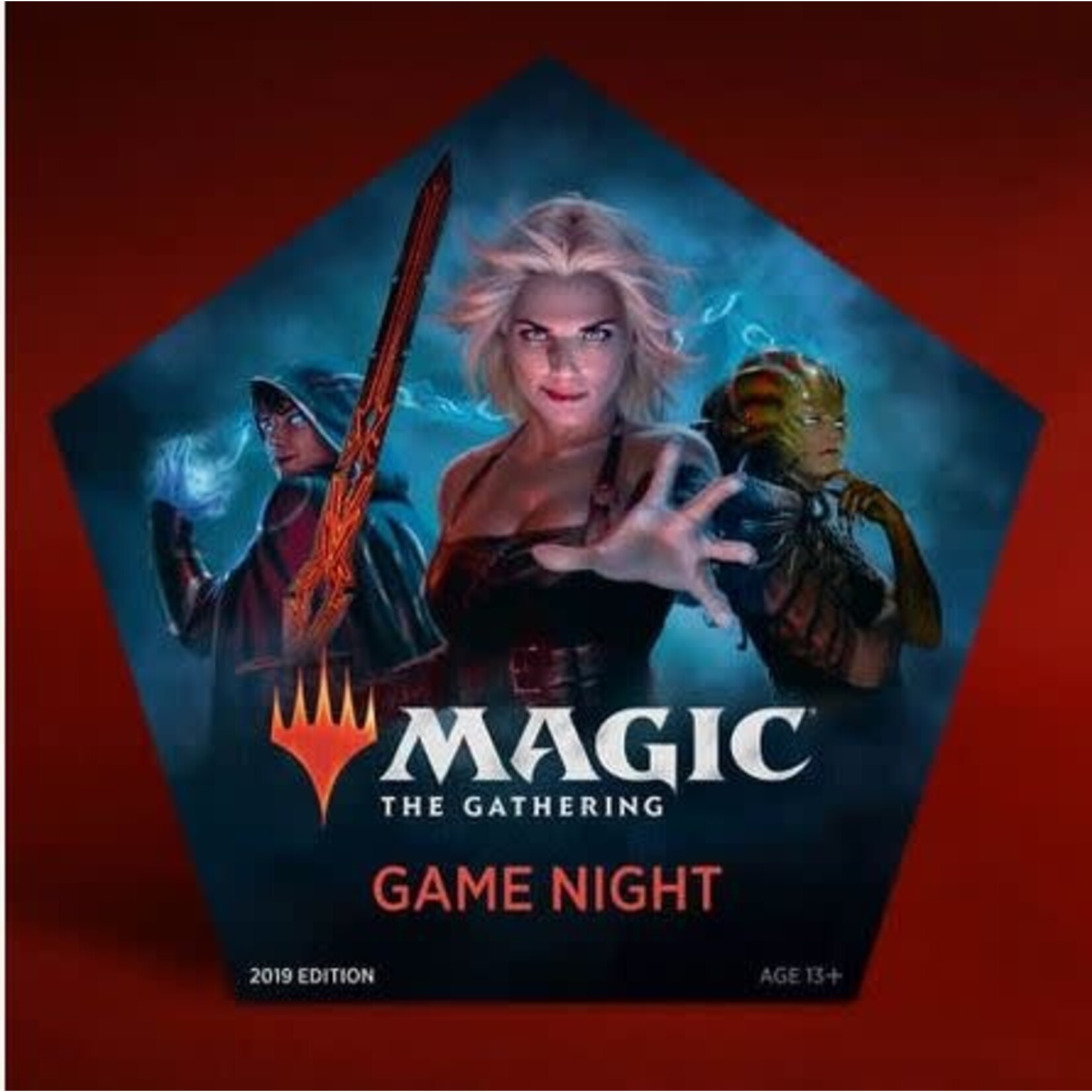 #10171 Magic The Gathering Game Night 2019 Dragon cache Used Game