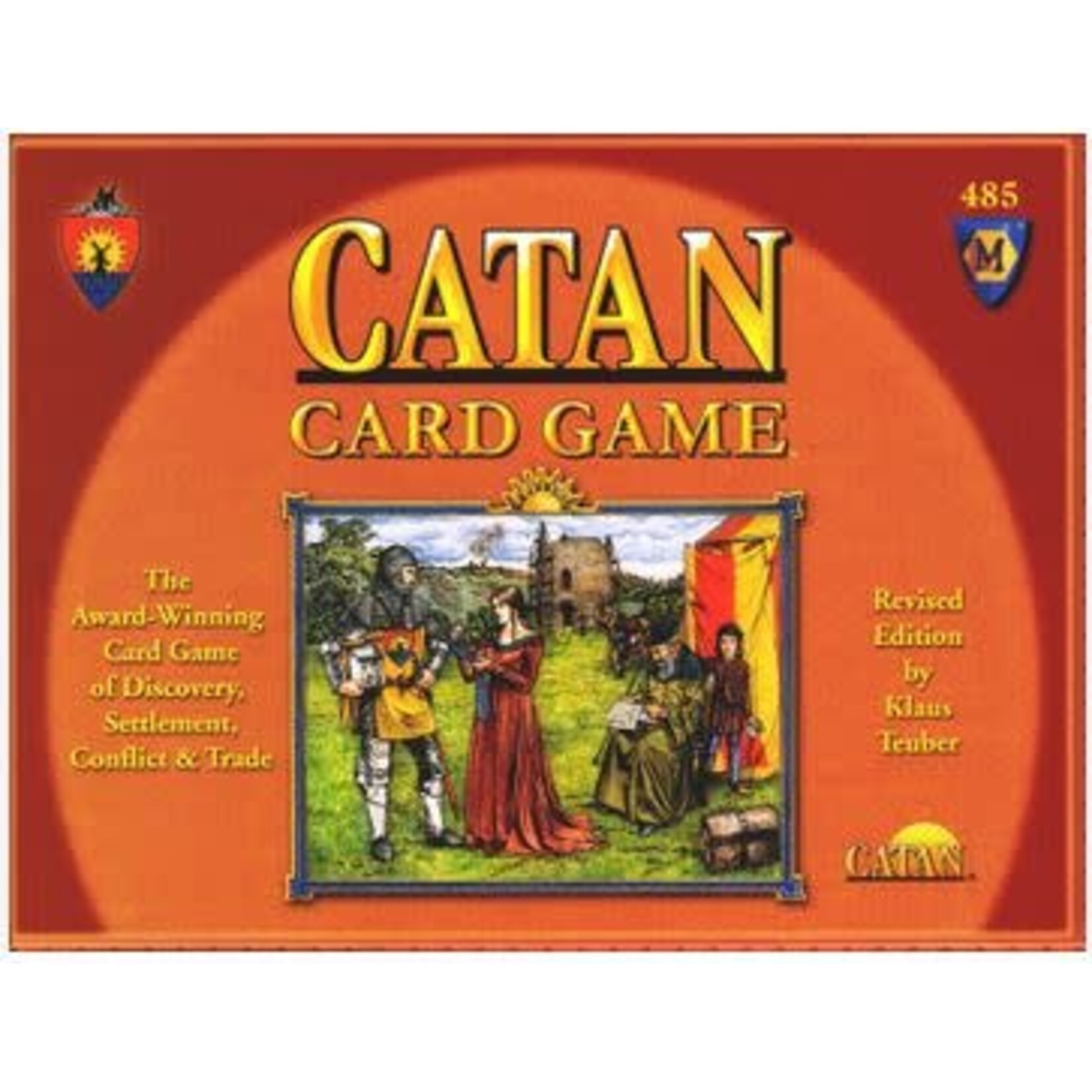 #10169 Catan The Card Game Dragon Cache Used Game