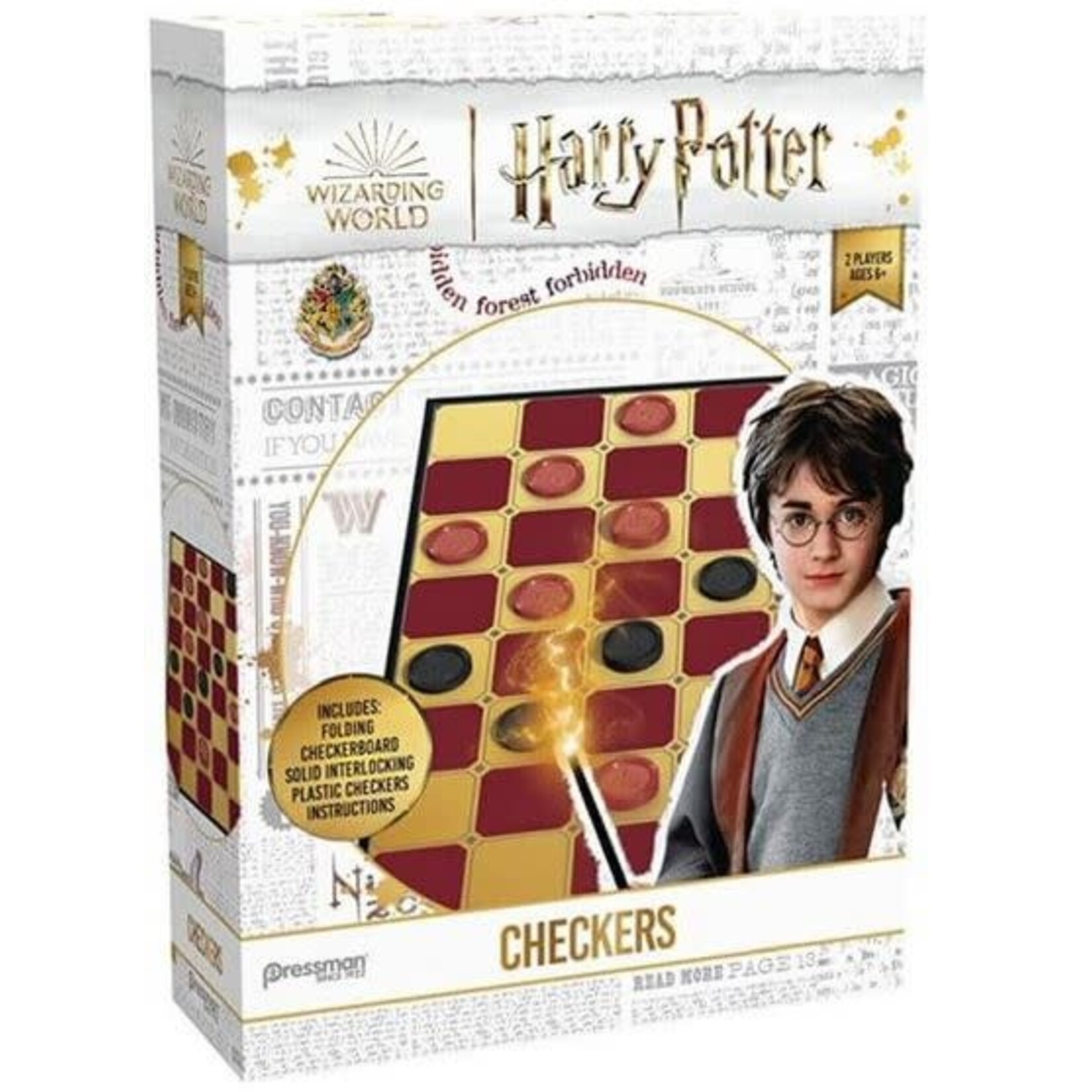 #10159 Harry Potter Checkers Dragon Cache Used Game