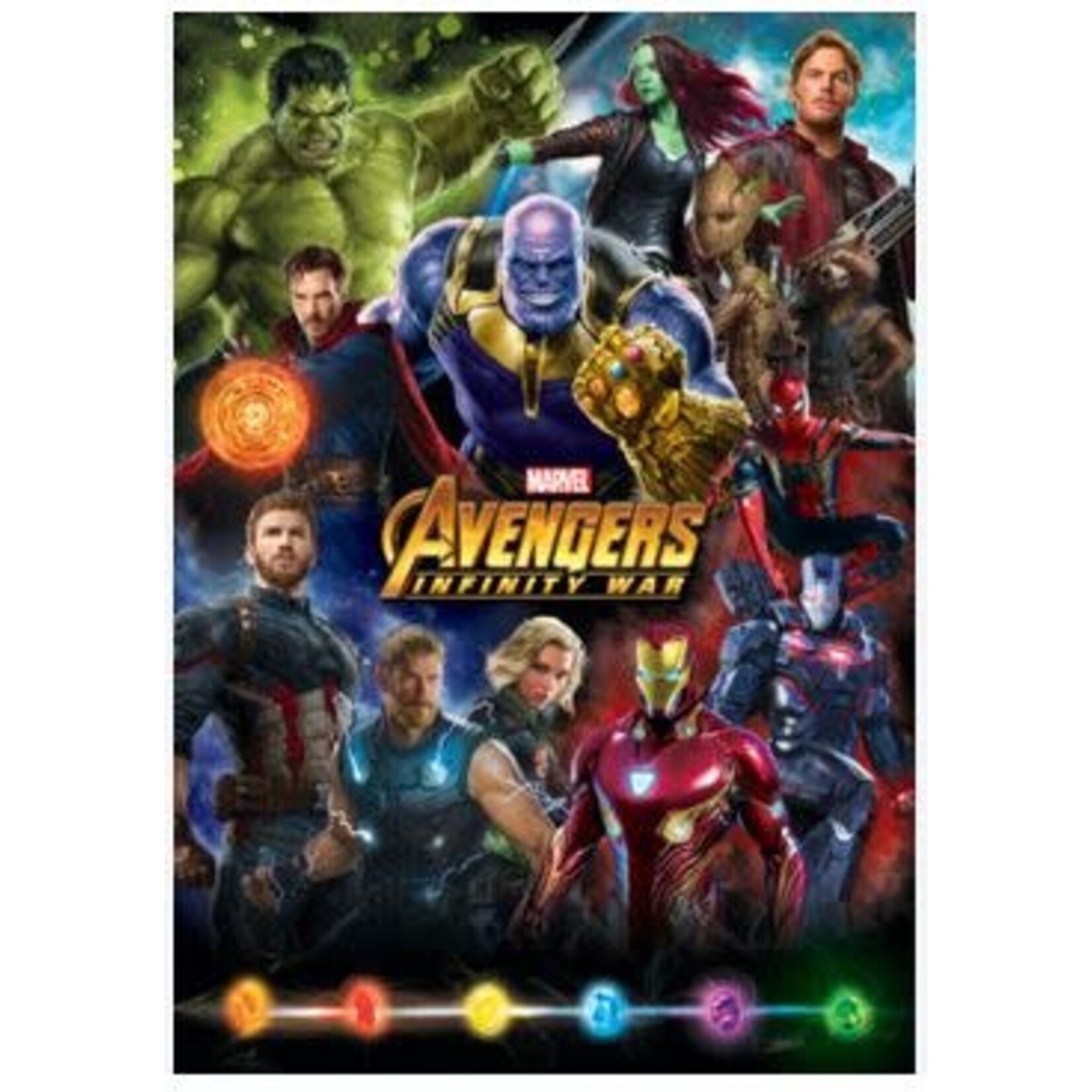 #10157 Avengers Infinity War Puzzle Dragon Cache Used Game