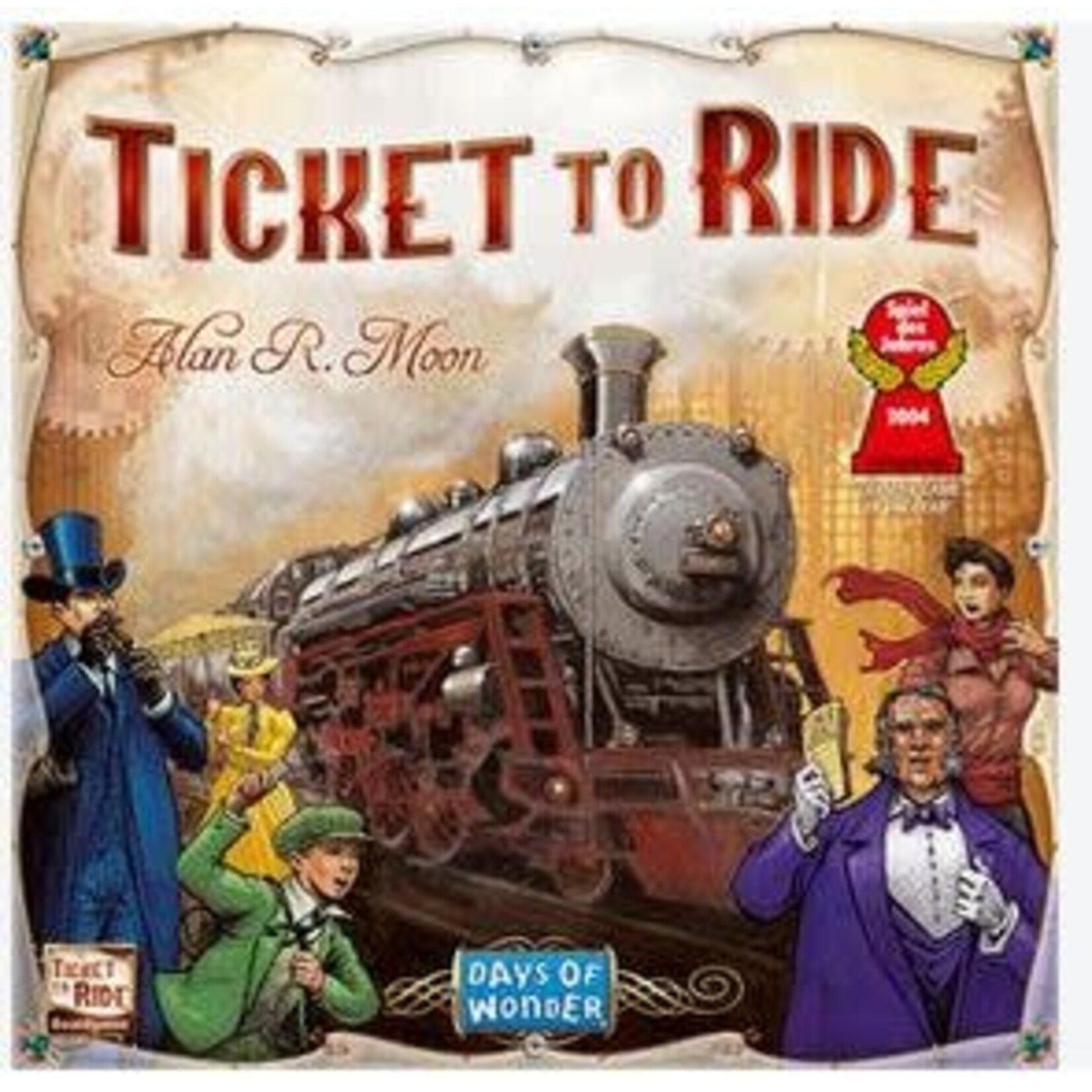 #10152 Ticket to Ride  Dragon Cache Used Game