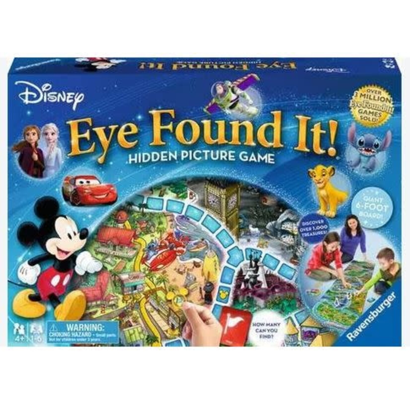 #10146 Disney Eye Found It! Hidden Picture Game Dragon Cache Used Game